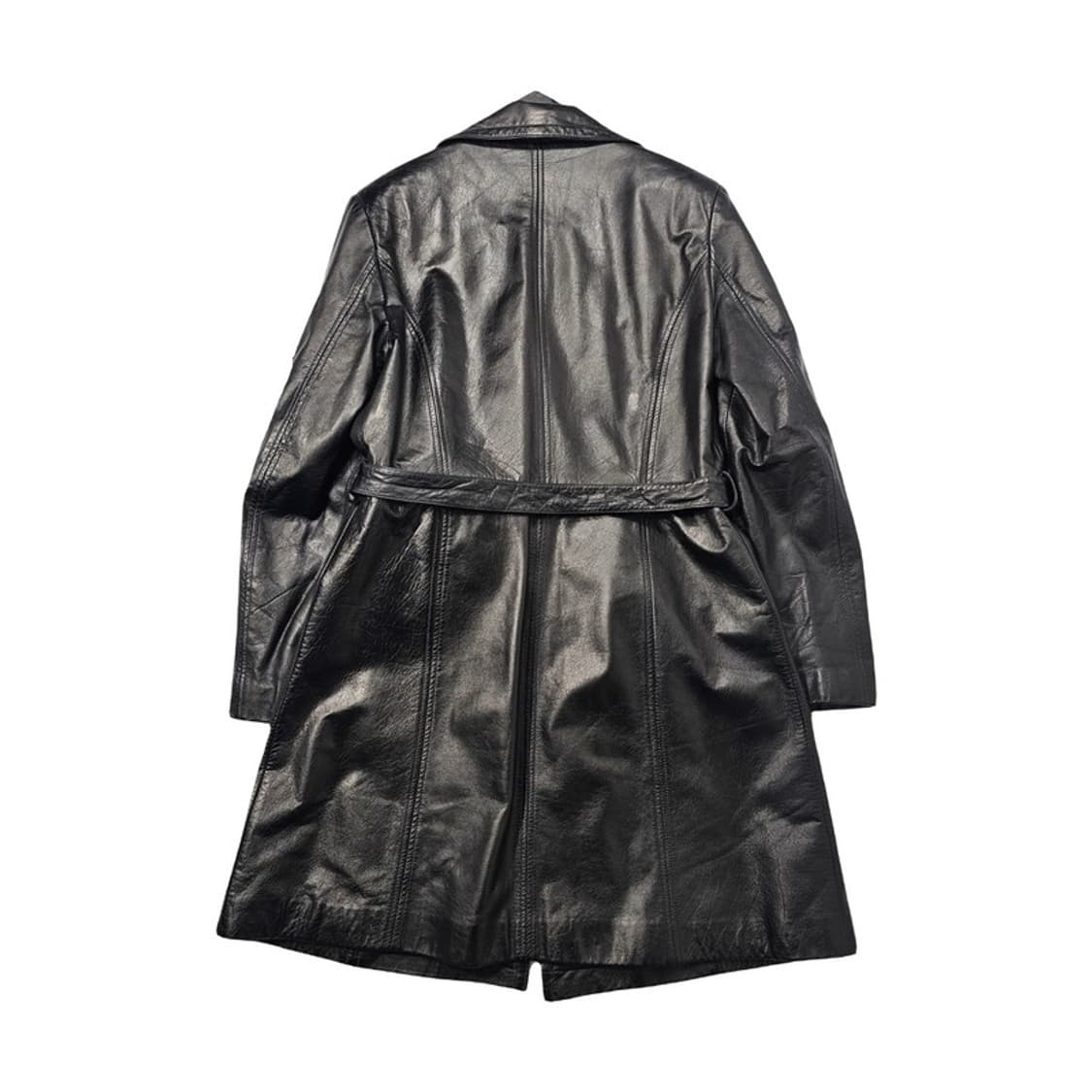 빈티지 소가죽 트렌치 코트 66 상품이미지2