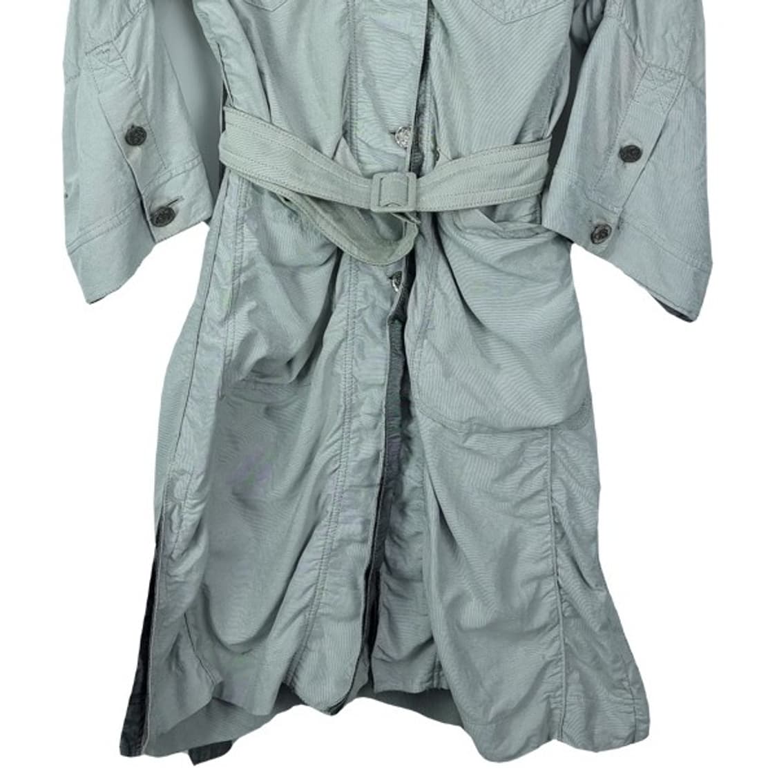 [한섬 타임] 오버사이즈 셔링 벨티드 트렌치코트 M17067 상품이미지5