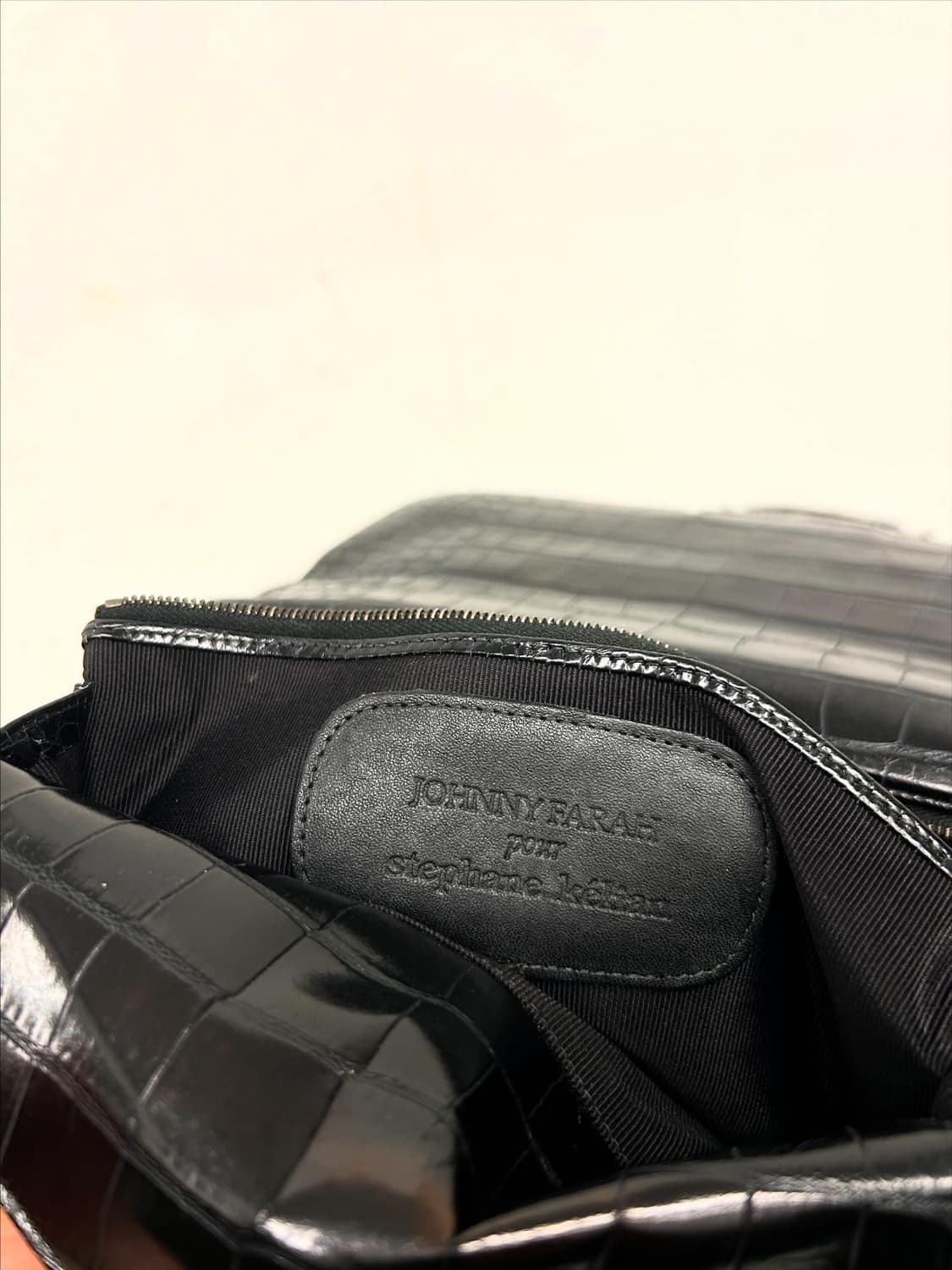 조니파라 x 스테판 켈리앙 크로커다일 숄더백 상품이미지5