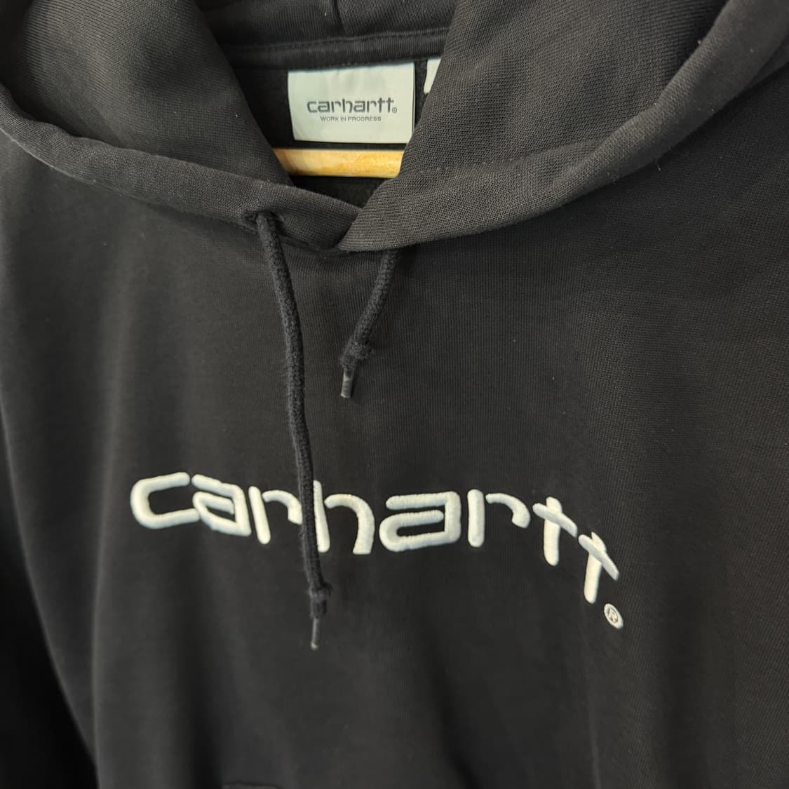 [L] 칼하트 로고 후드티 상품이미지3