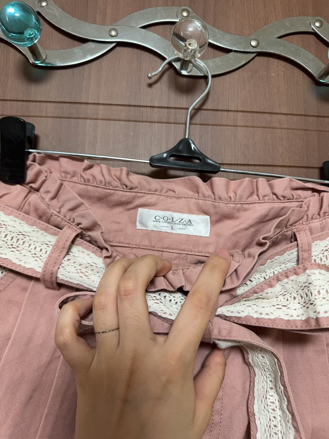 히메갸루 모리걸 하구미 일본 빈티지 도트 레이스 팬츠 나시 코디 세트 상품이미지7