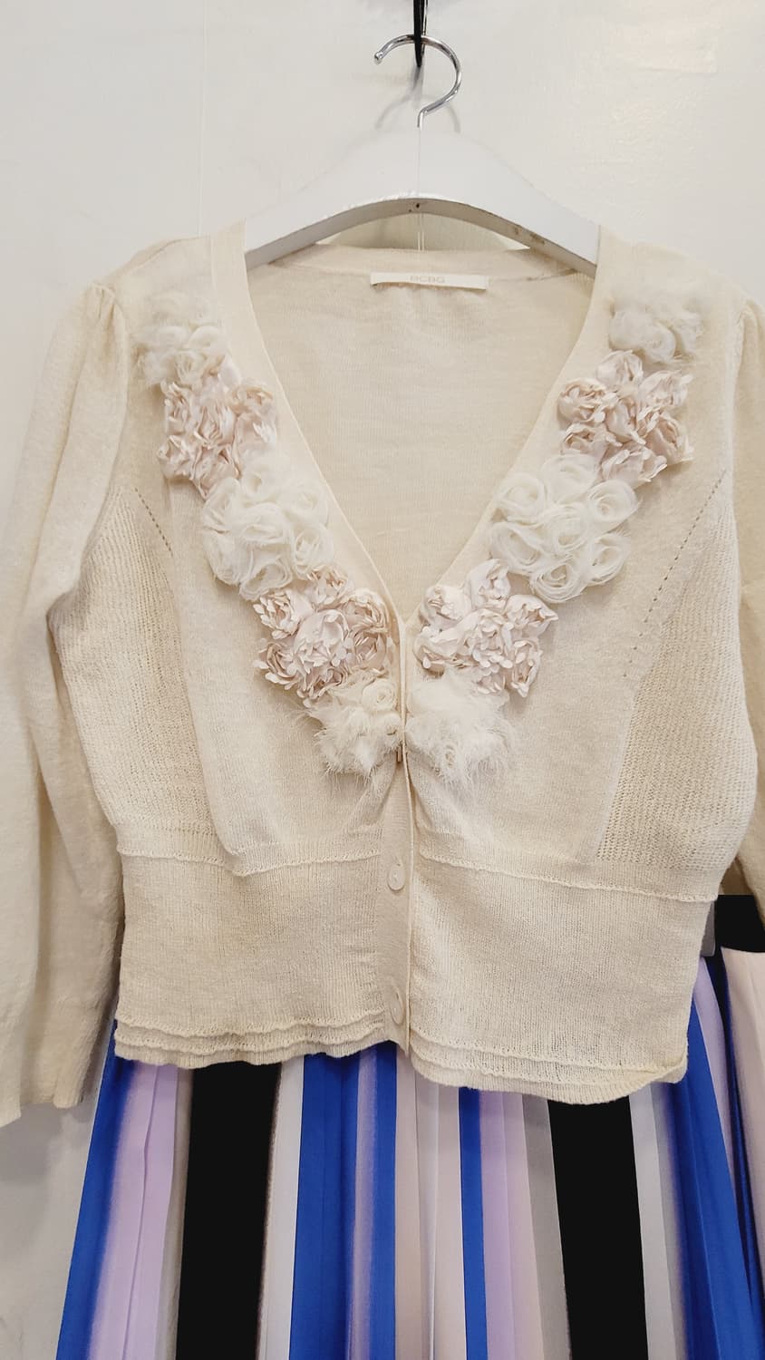 BCBG 린넨 가디건. 클럽모나코 실키 스커트 상품이미지4