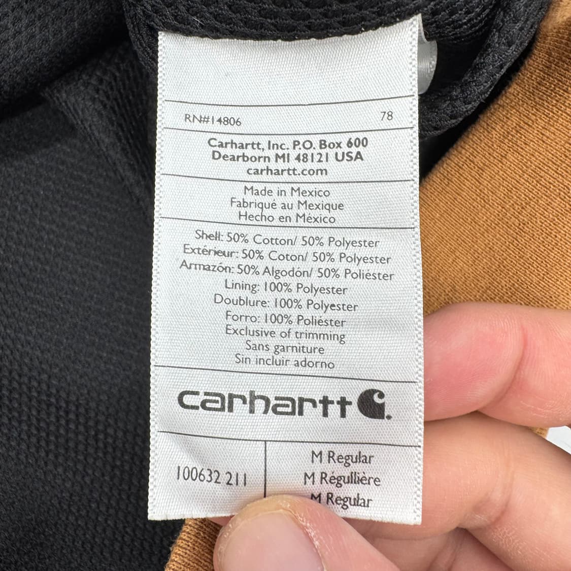 칼하트 후드집업 상품이미지4