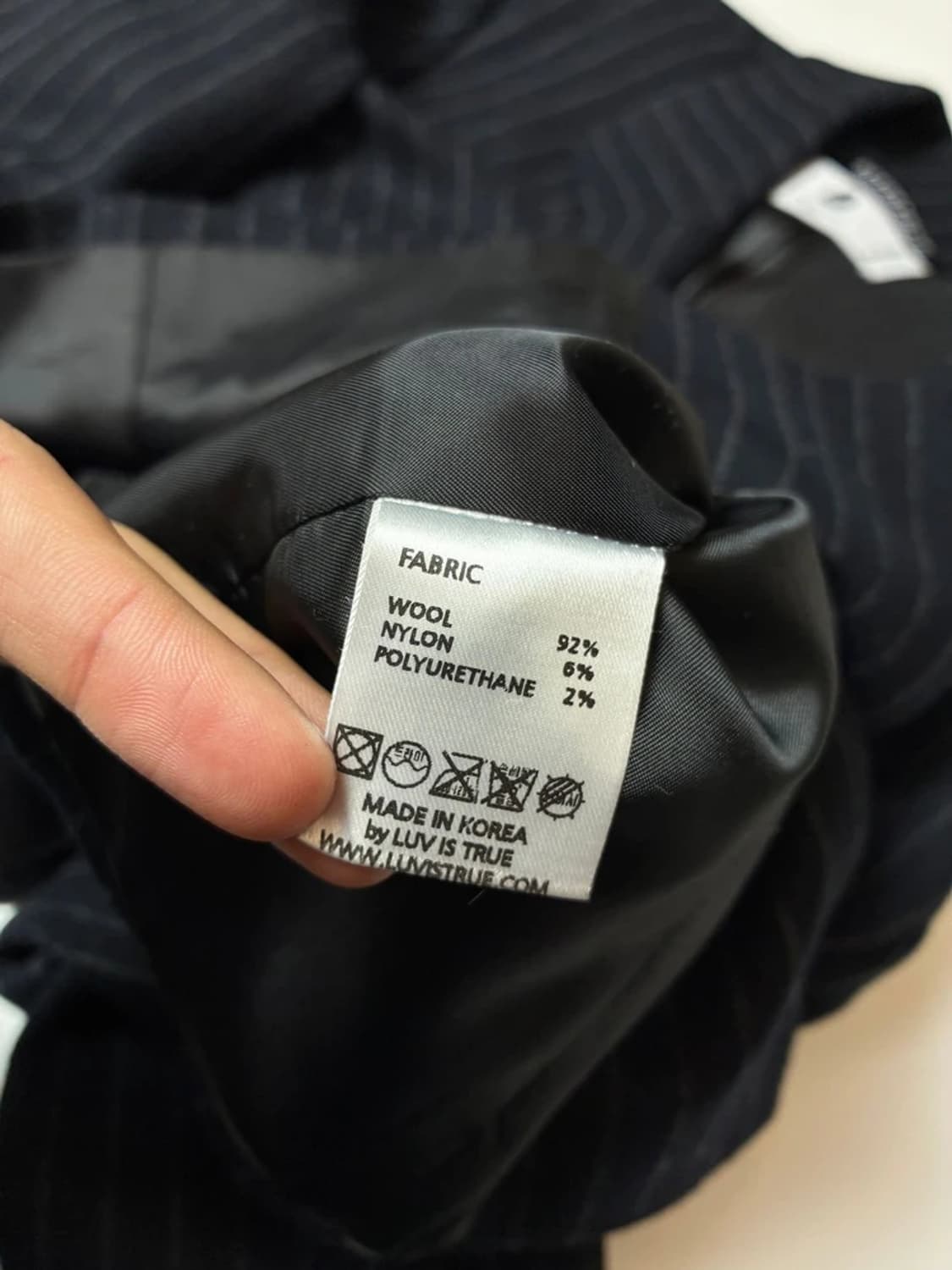 러브이즈트루 RIVET CROP 울 블레이저 자켓 PN8650 상품이미지9