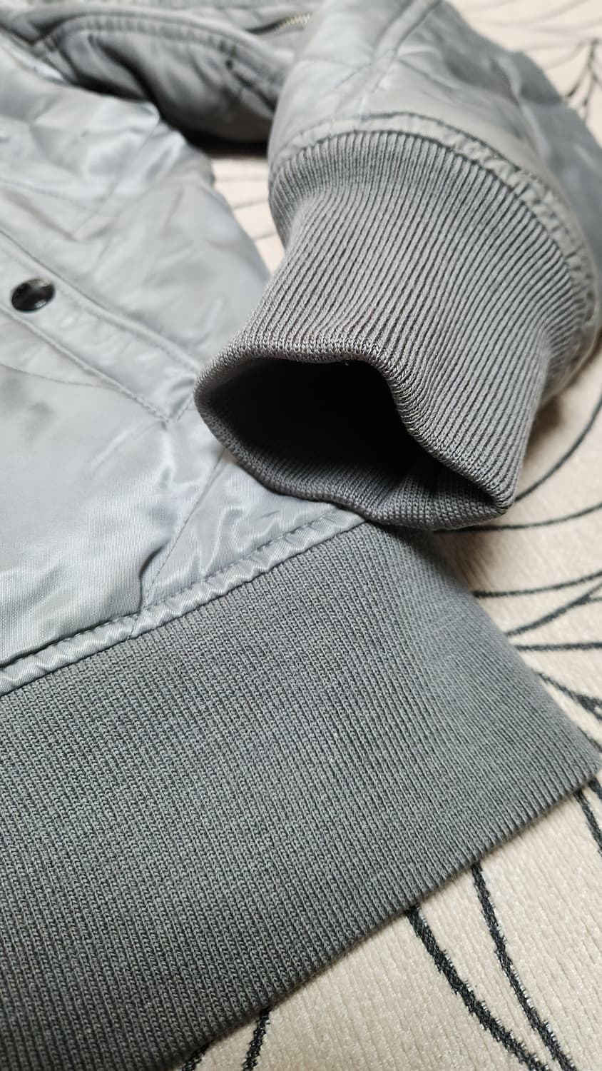 Rag & Bone 다이아 퀼팅 봄버 그레이 자켓 M 넉넉 100 상품이미지2