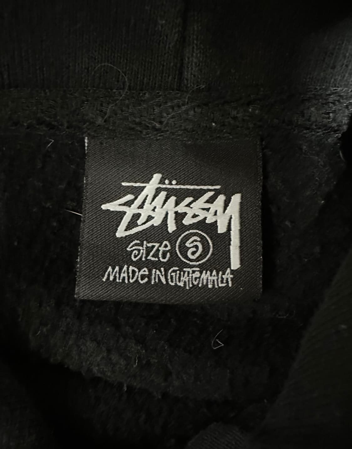 스투시 빅스탁 블랙 후드티 상품이미지6