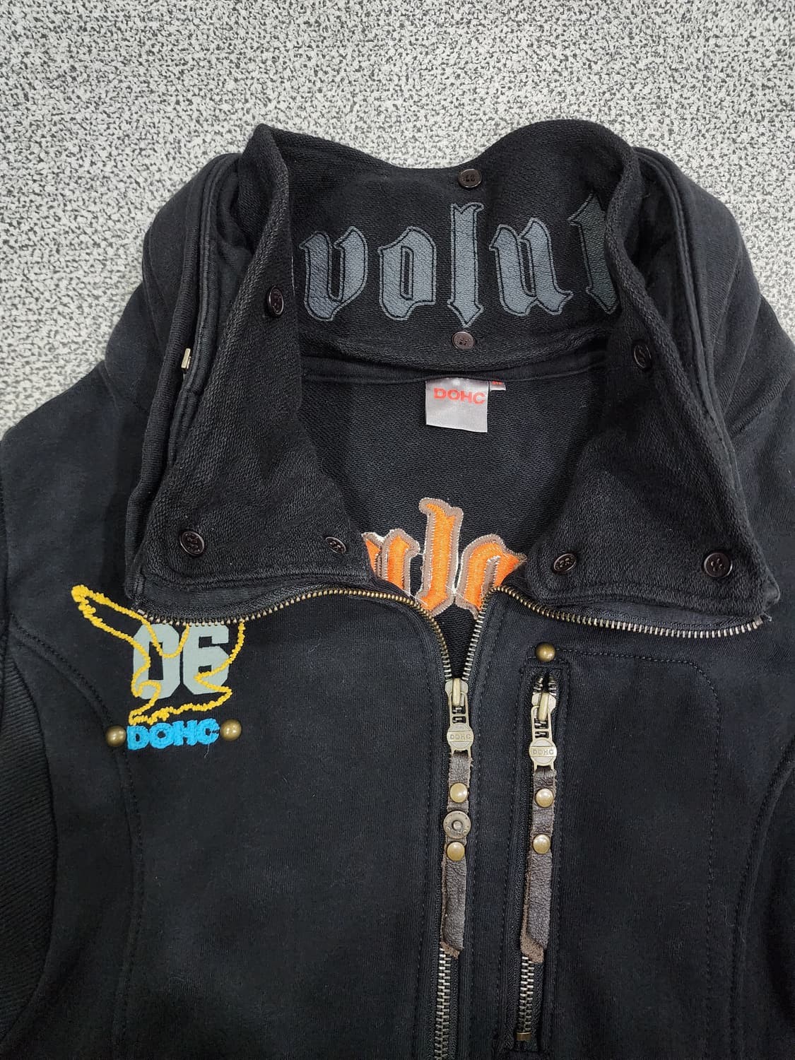 DOHC 도치 뒷면 자수포인트 빈티지 집업 95 상품이미지3