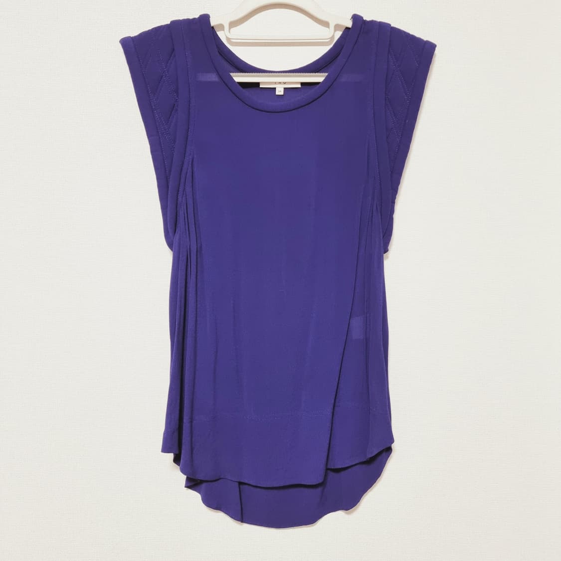 이로 IRO 블라우스 반시스루 (44-55/표기34) 1회착/상태최상 상품이미지1