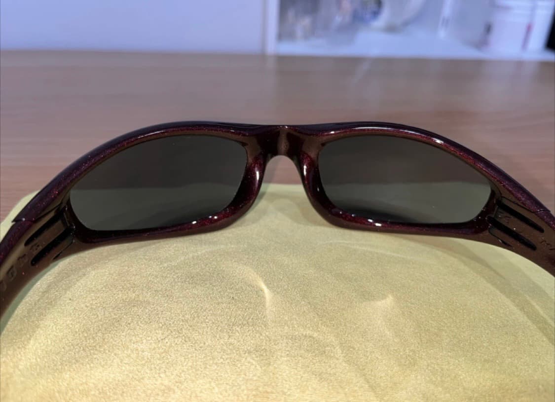 오클리 뉴스트레이트자켓 레드 블랙이리듐 상품이미지4