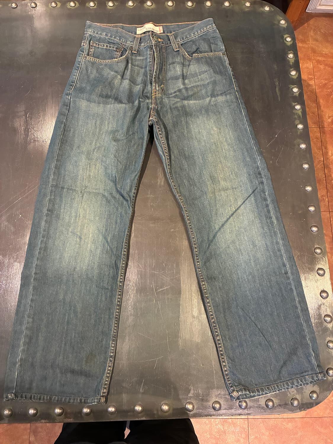 표기31 실33) 리바이스 569 워싱 데님 상품이미지1