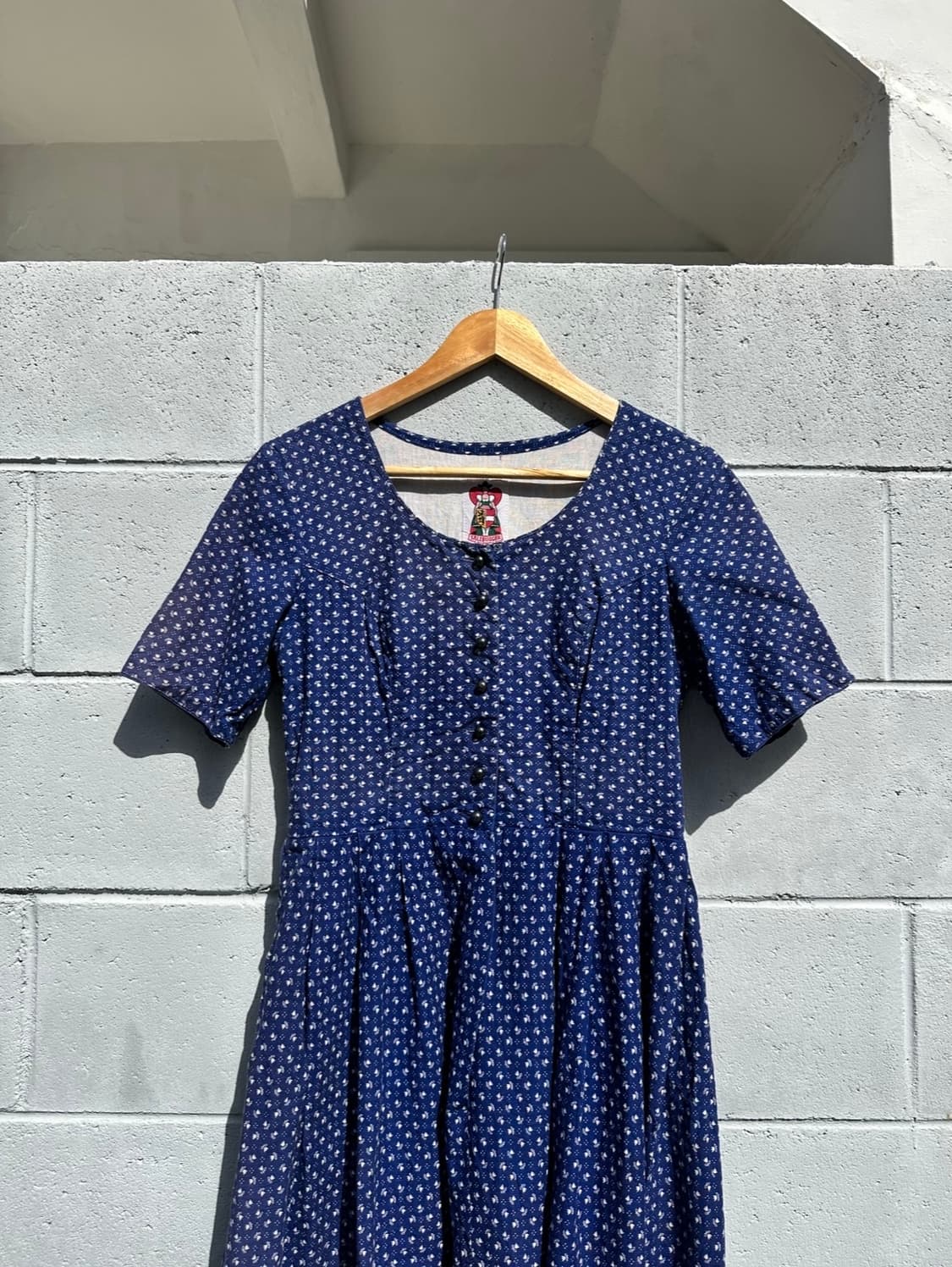 오스트리아 티롤 플라워 패턴 원피스 상품이미지4