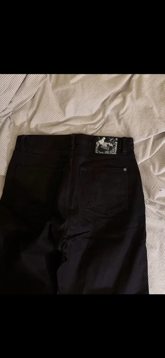 모드나인 블랙데님팬츠 상품이미지5