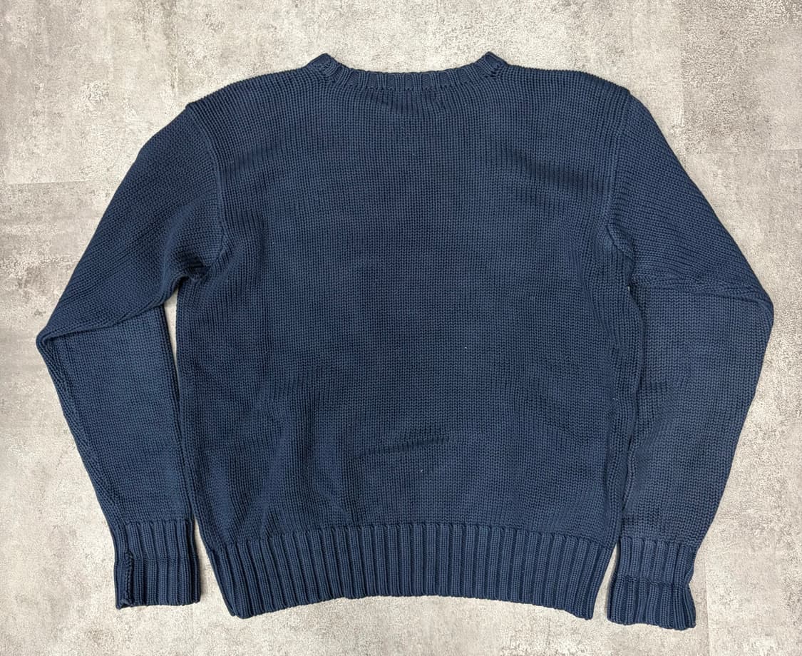 90s 폴로 랄프로렌 성조기 니트 네이비 상품이미지6