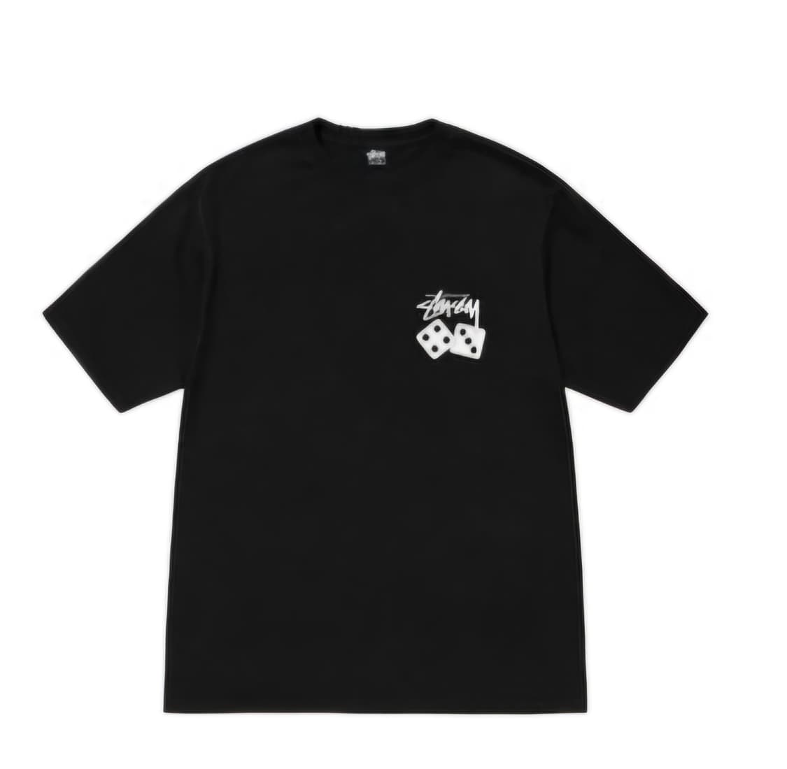 한정수량 / 무료배송/ 스투시 다이스 반팔 티셔츠 블랙/화이트 상품이미지2