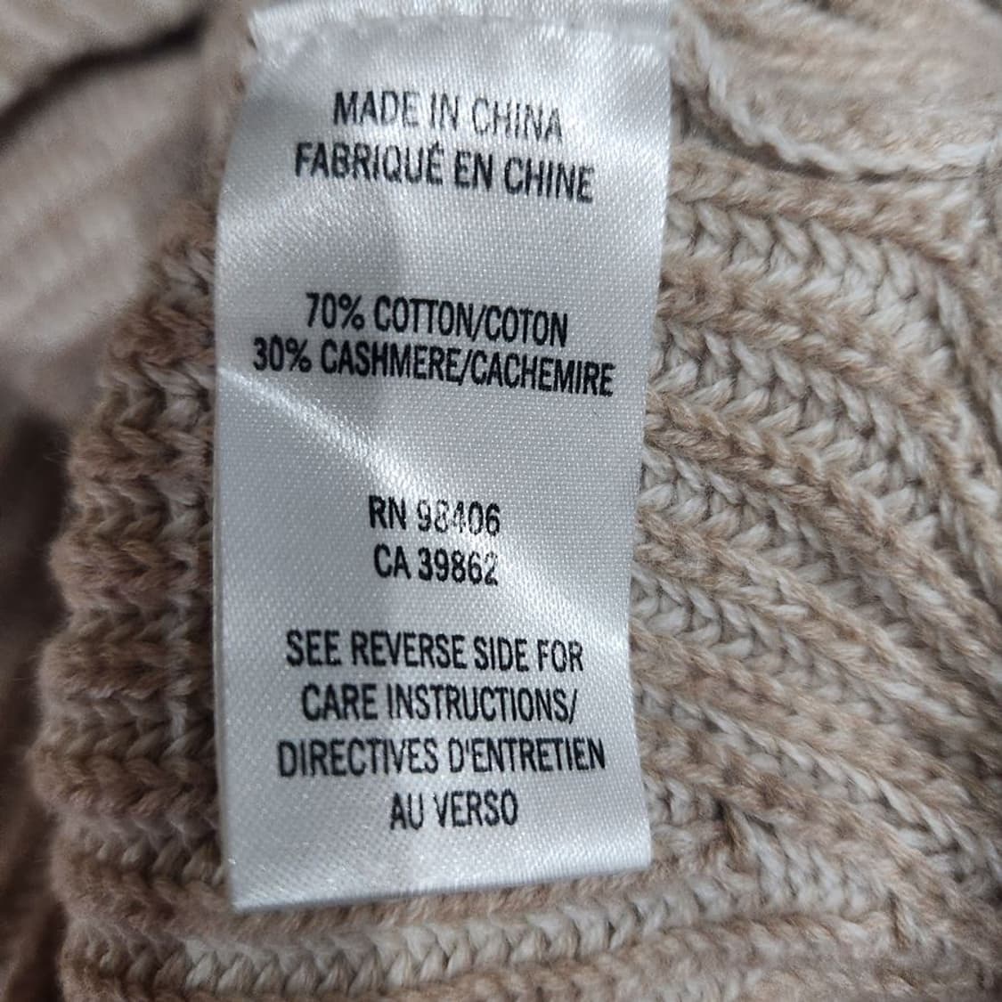 [여S]띠어리 코튼캐시미어 골지 니트[Y63-048] 상품이미지8