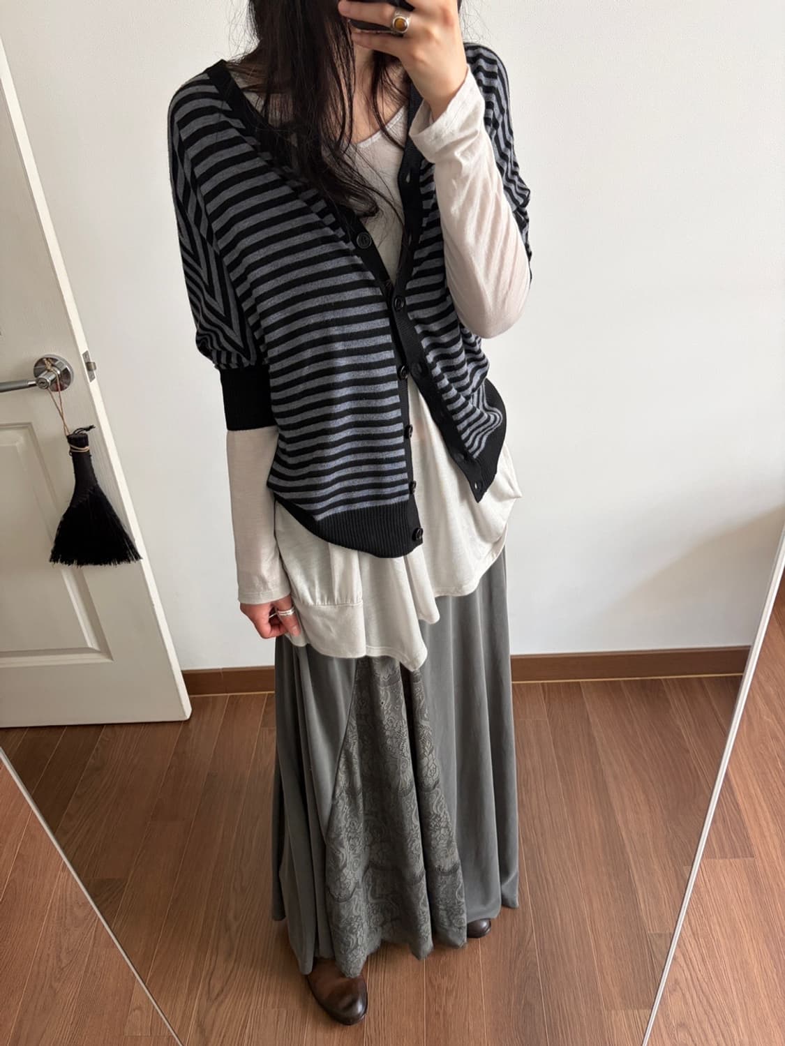 stripe knit cardigan 상품이미지4