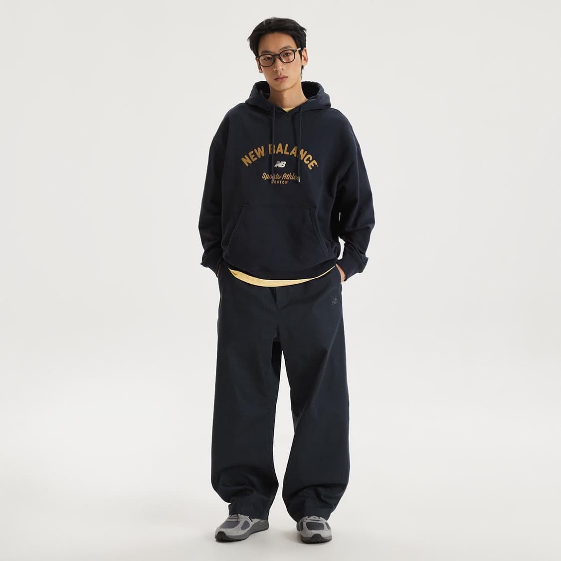 (새상품) 뉴발란스 - UNI NEW GREY 그래픽 후드티 상품이미지7