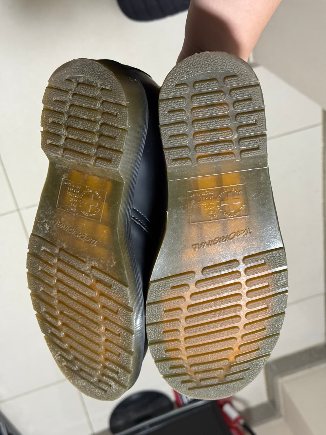 닥터마틴 3홀 1461 PW 스무스 블랙 240mm 상품이미지4