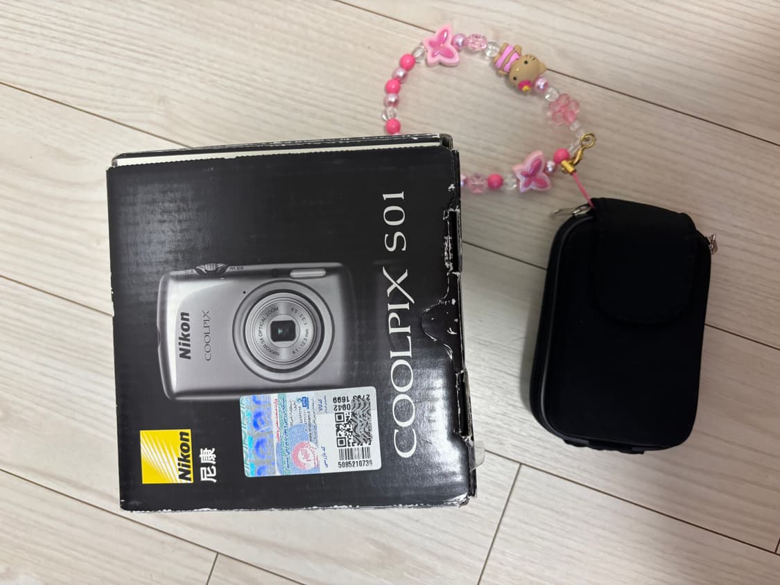 니콘 쿨픽스s01 핑크 디지털카메라 상품이미지9