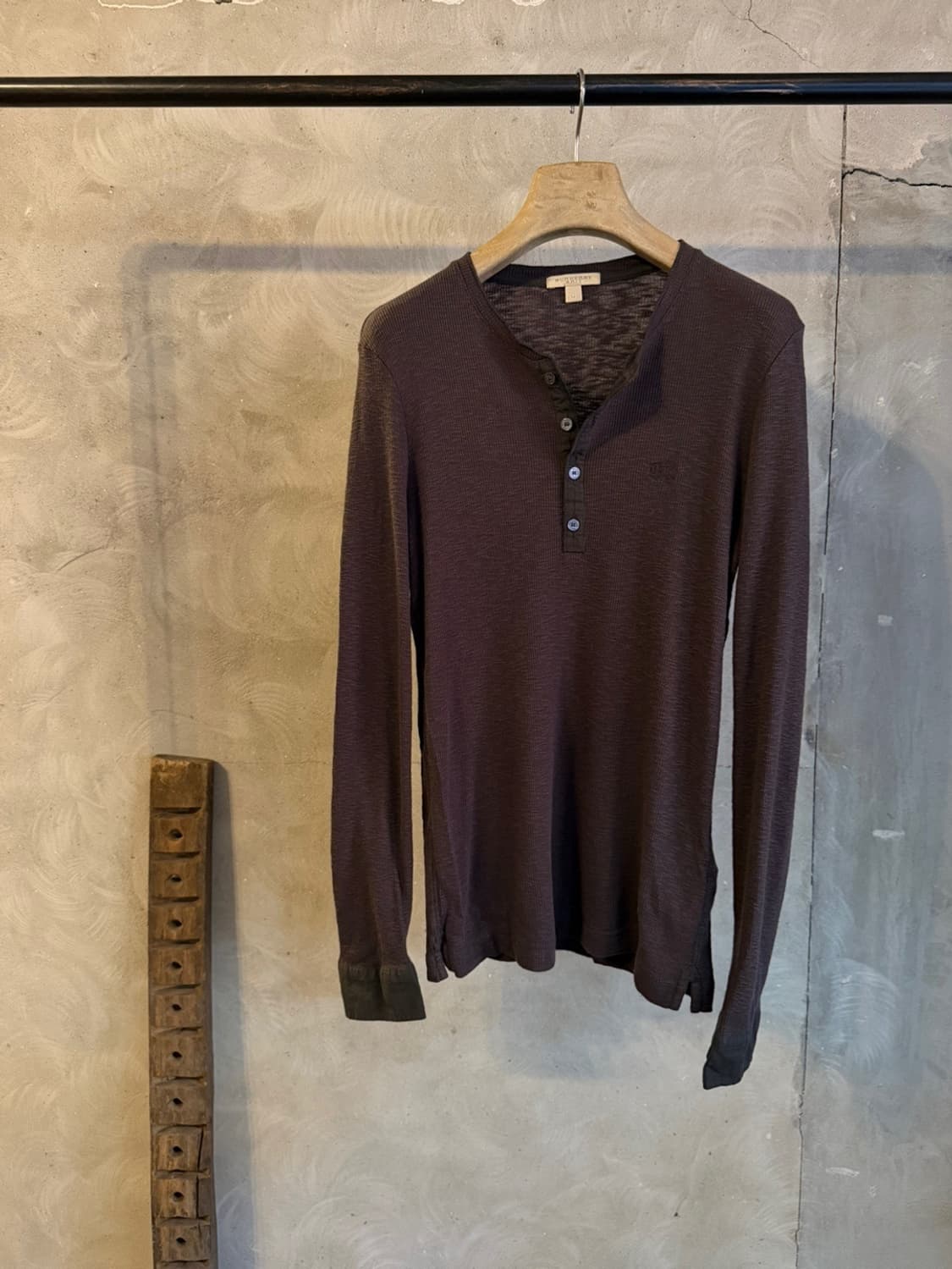 버버리 헨리넥 롱슬리브 티셔츠 100 상품이미지5