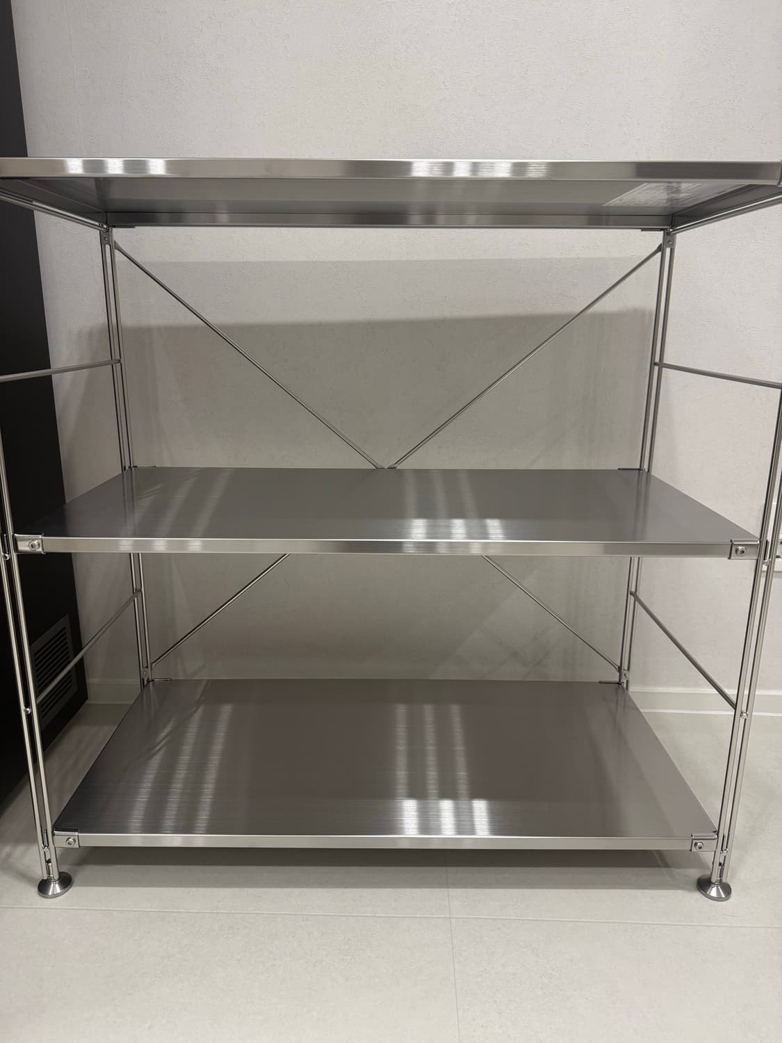 무인양품 스테인리스 sus선반 와이드s 상품이미지1