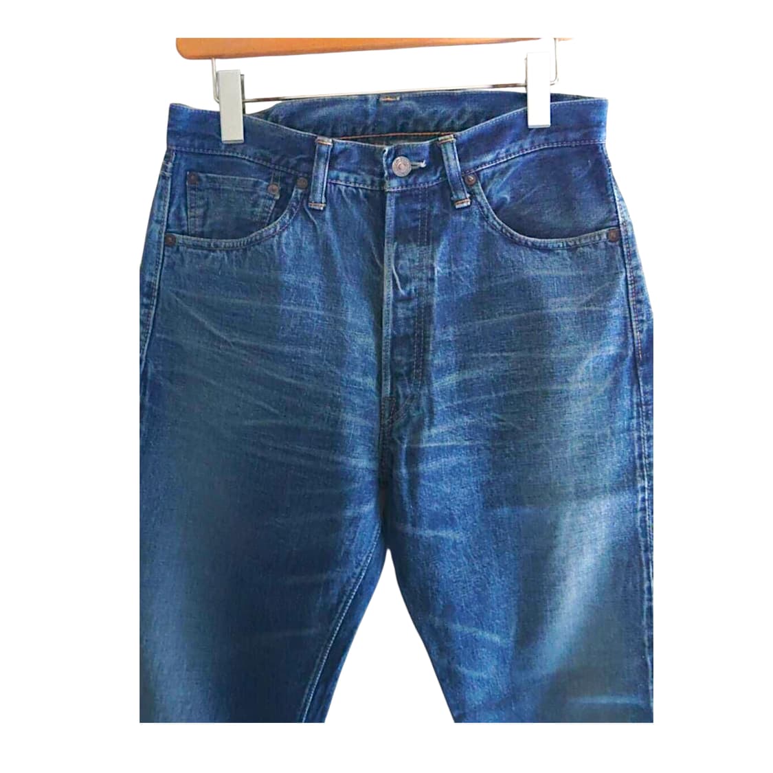 웨어하우스 1001xx 빈티지 가공 데님 팬츠 상품이미지3