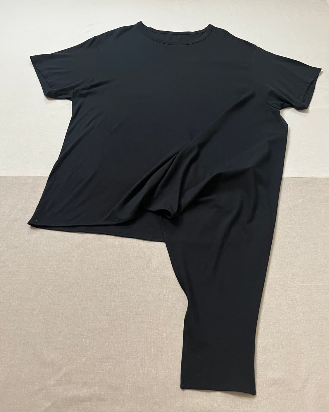 요지야마모토 ground Y 비대칭 롱 티셔츠 yohji yamamoto 상품이미지3