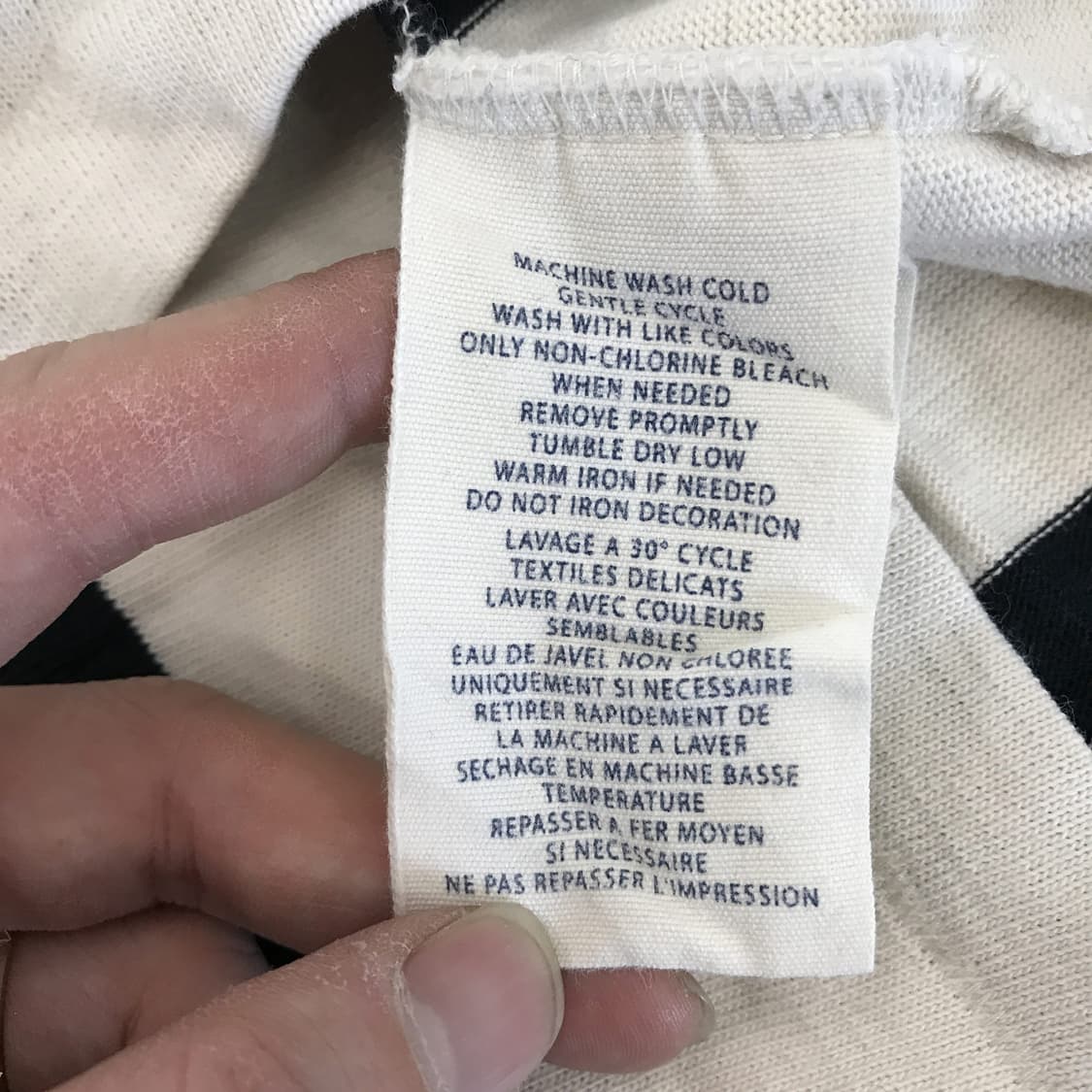 폴로 RUGBY 라인 백넘버 후드 [XS] 상품이미지6