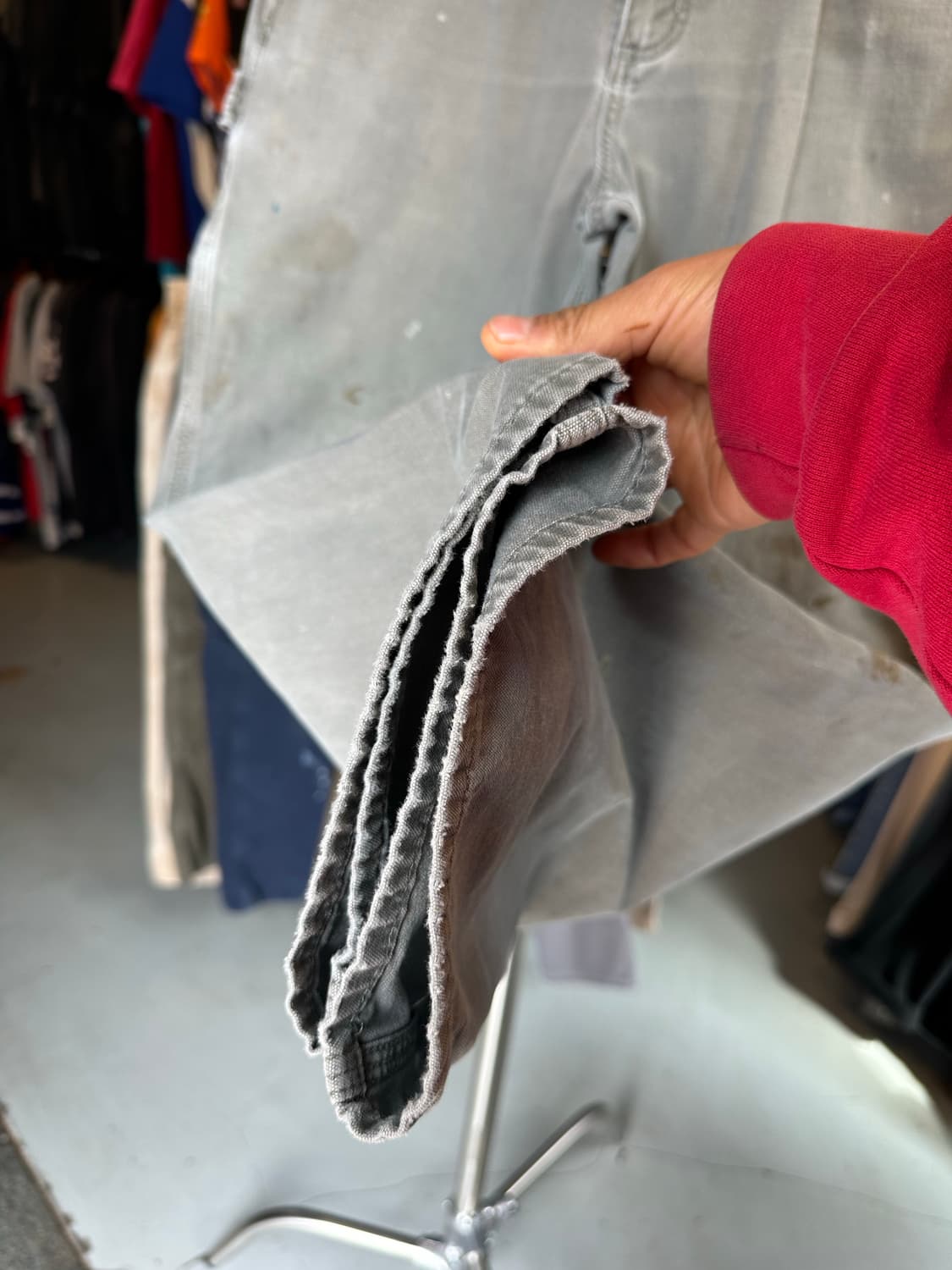 칼하트 더티 싱글니 카펜터 워크팬츠 31x30 상품이미지5