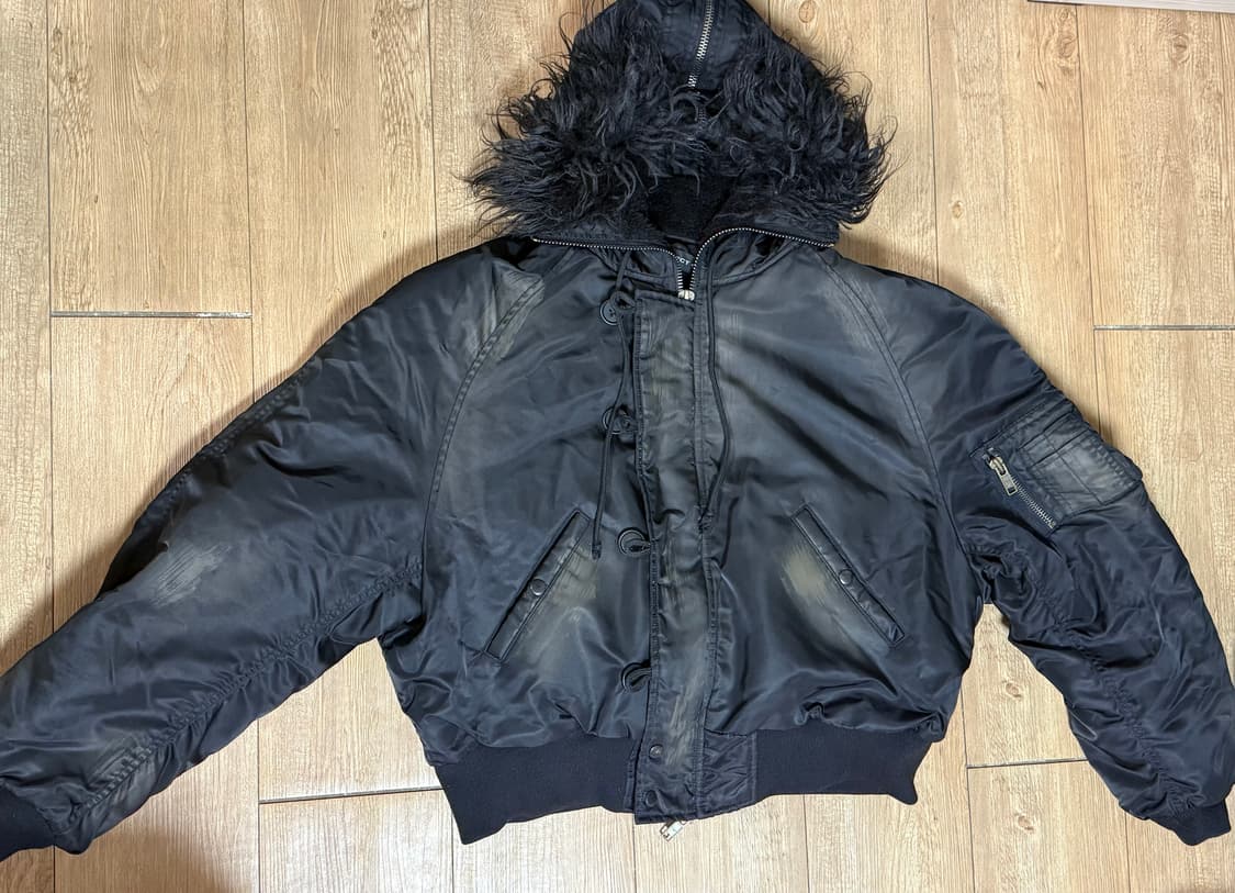 프로젝트 gr 빈티지 봄버 자켓 상품이미지3