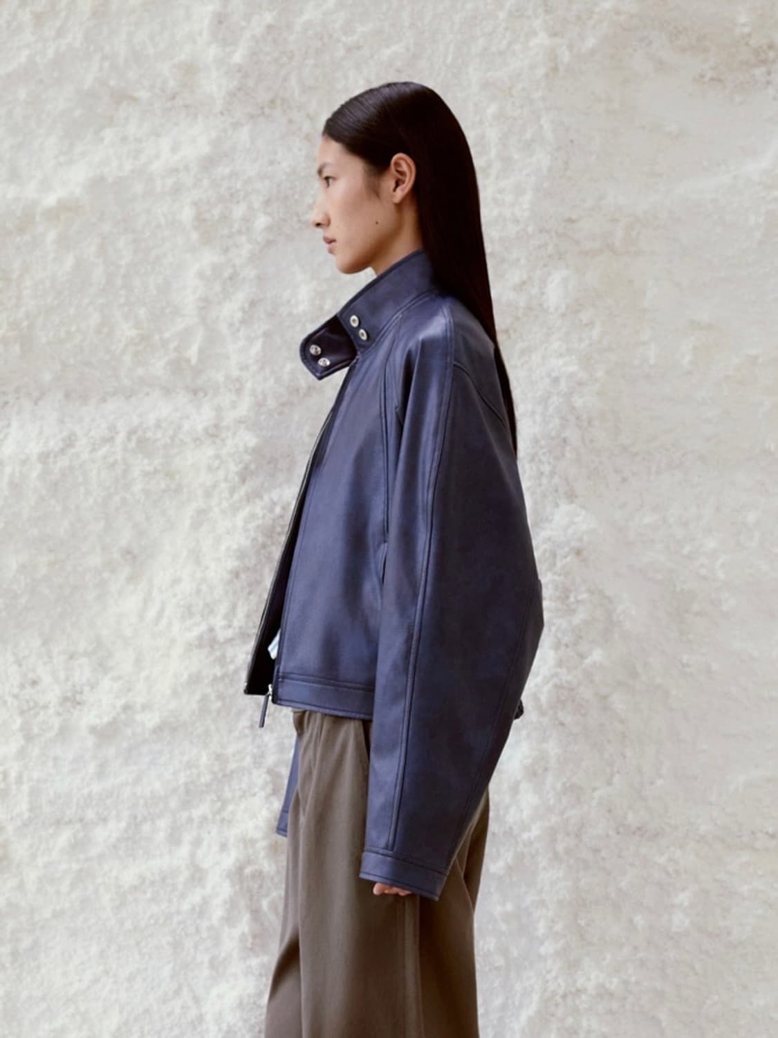 (구매) 로우클래식 레더 자켓 구매 상품이미지2