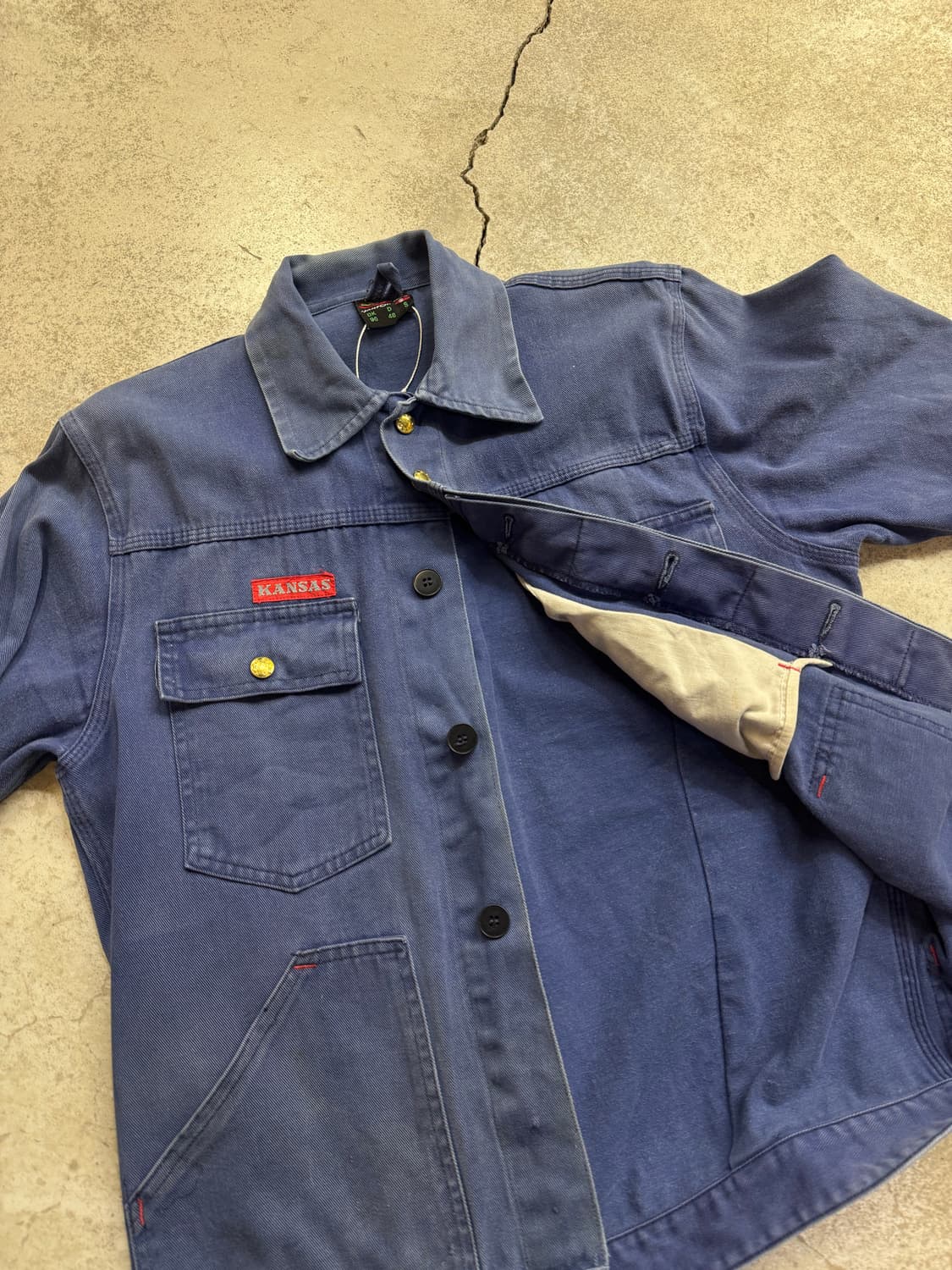 80s KANSAS 프렌치 스타일 덴마크 워크자켓 상품이미지8