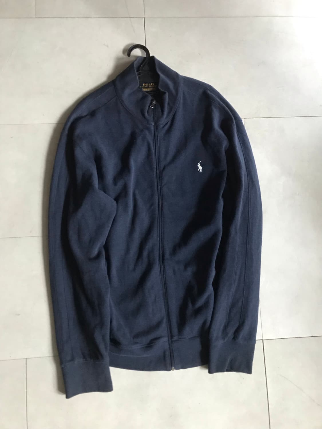 폴로 네이비 오버핏 면집업 상품이미지8