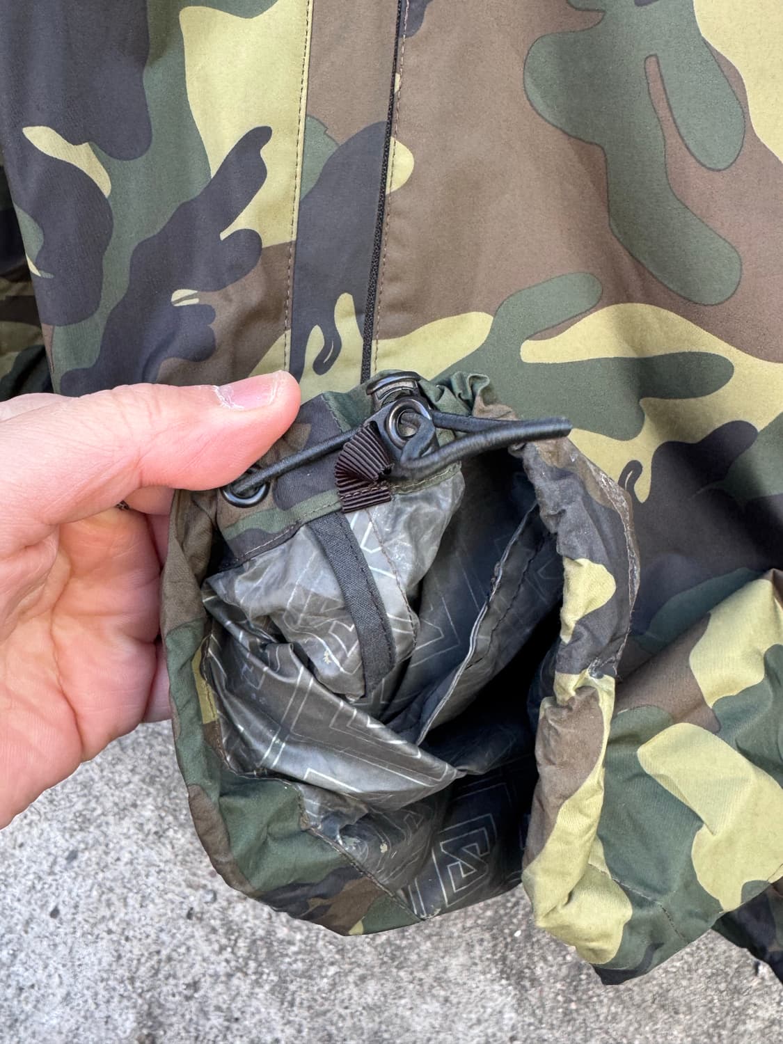 스투시 카모플라쥬 윈드브레이커 자켓  상품이미지6