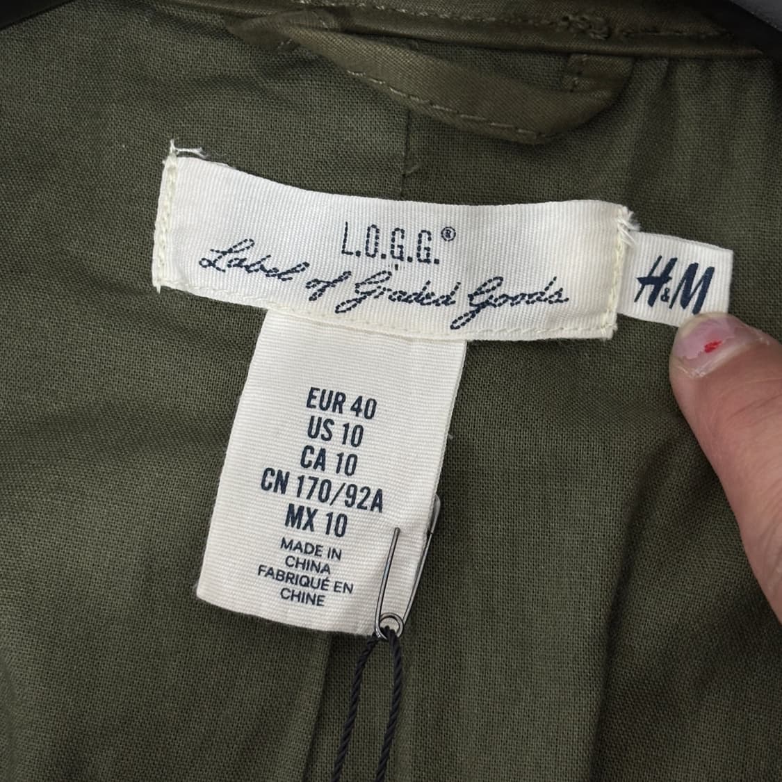 H&M 야상 자켓 상품이미지3