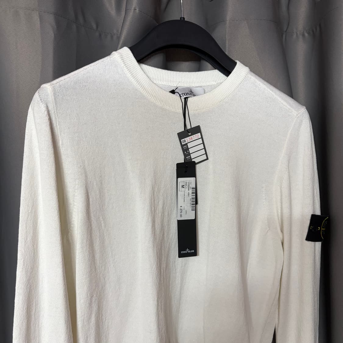 스톤아일랜드 와펜 패치 크루넥 니트 (새상품 M) 상품이미지2