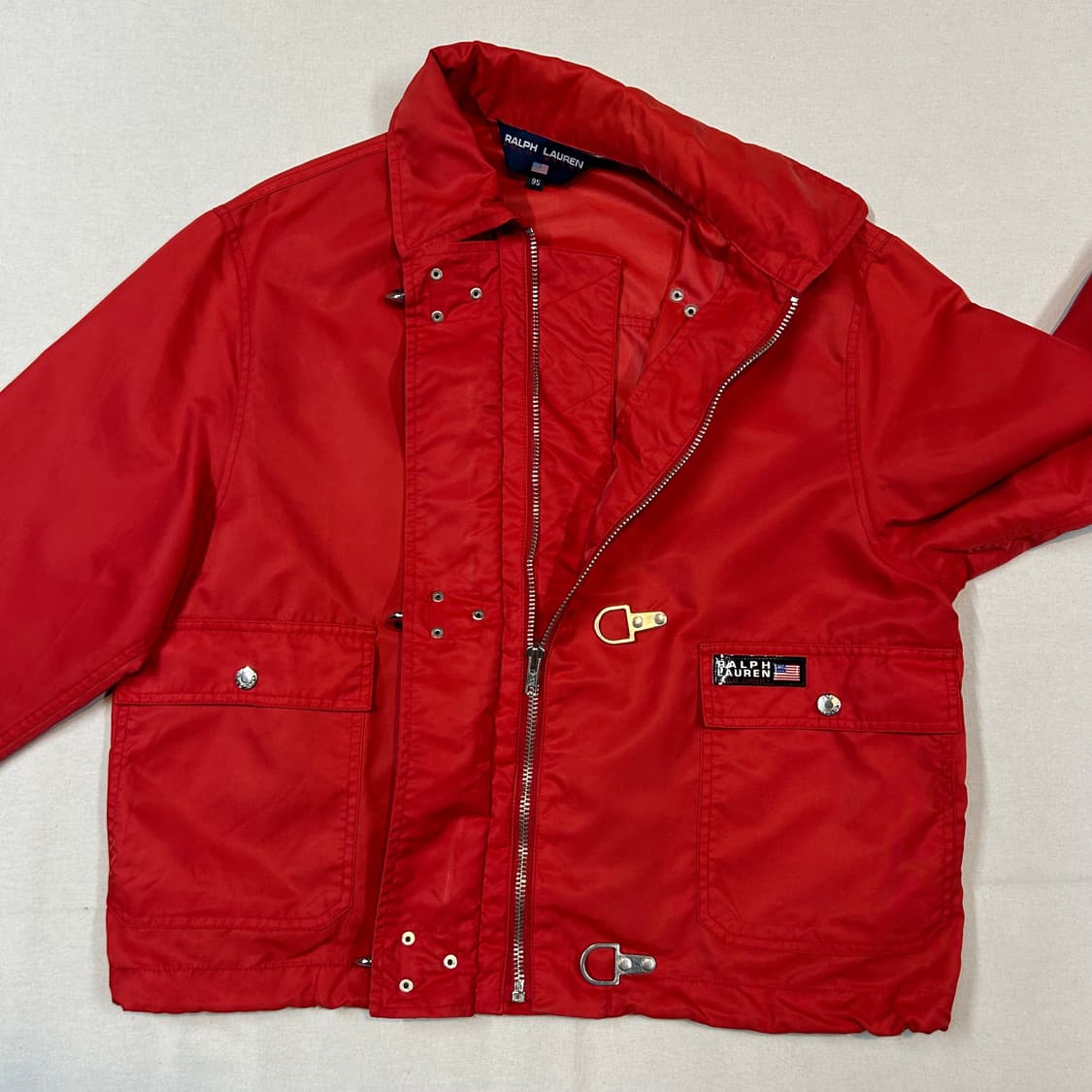 M) 폴로 랄프로렌 스포츠 파이어맨 버클 바람막이 자켓 상품이미지4