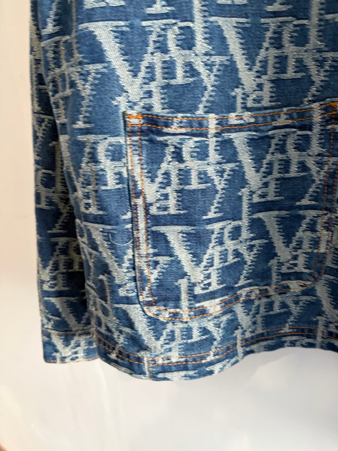 반디더핑크 모노그램 데님자켓 상품이미지6