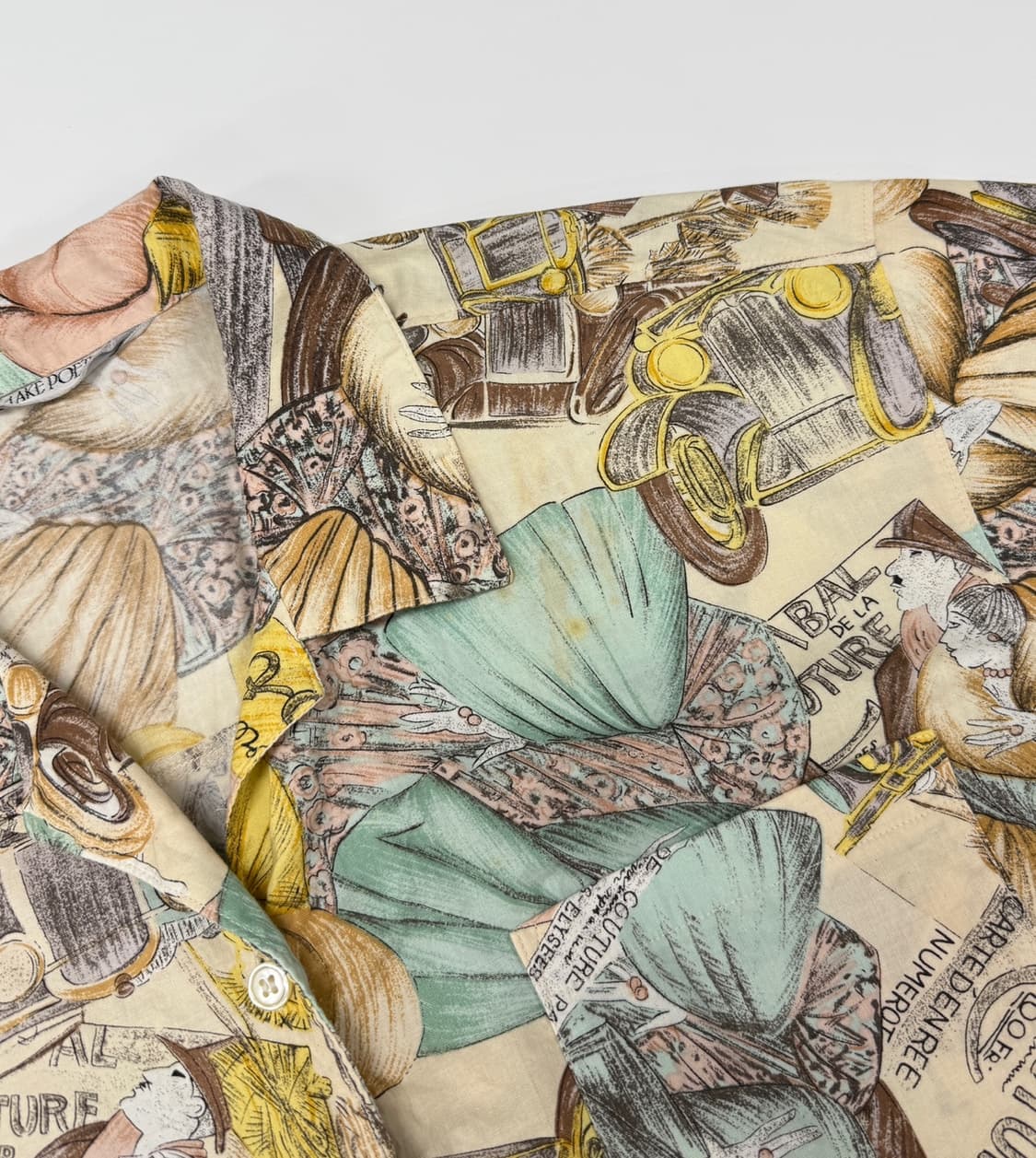 Printed short sleeve shirt 상품이미지5