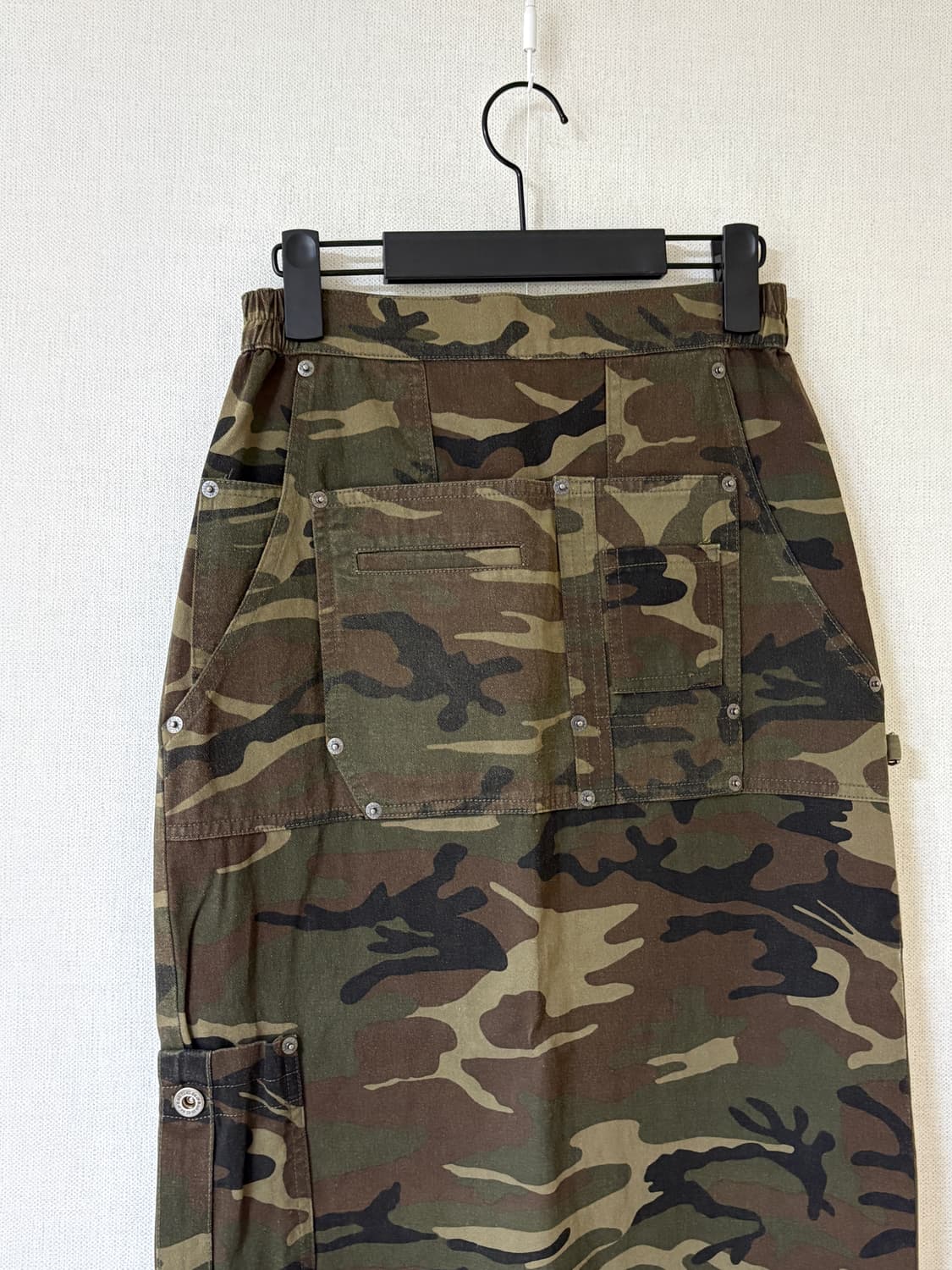 미스치프 카모 롱스커트 상품이미지3