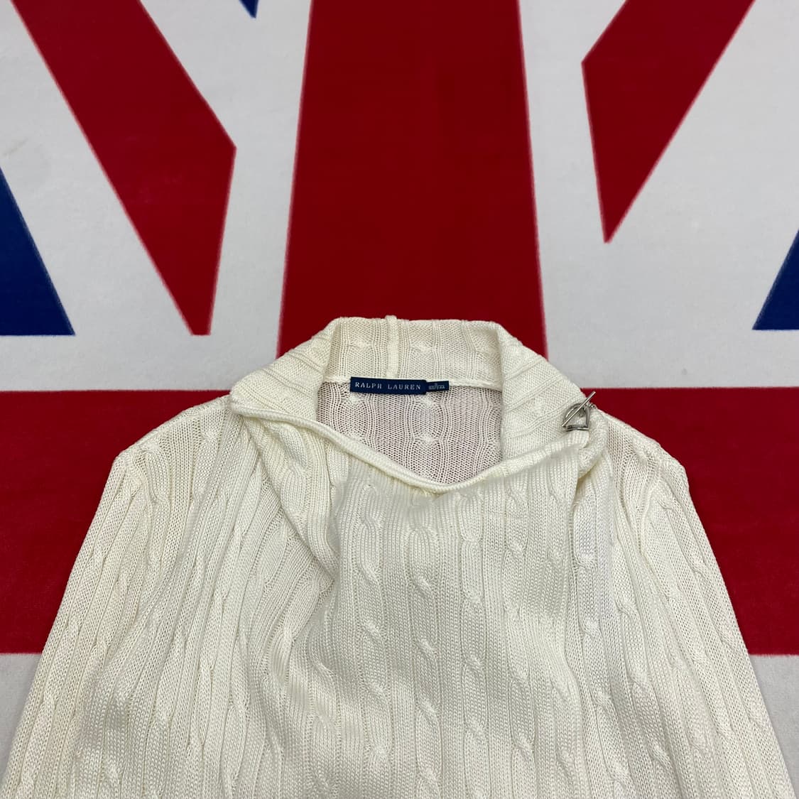 폴로 숄 가디건 여성 S 상품이미지3