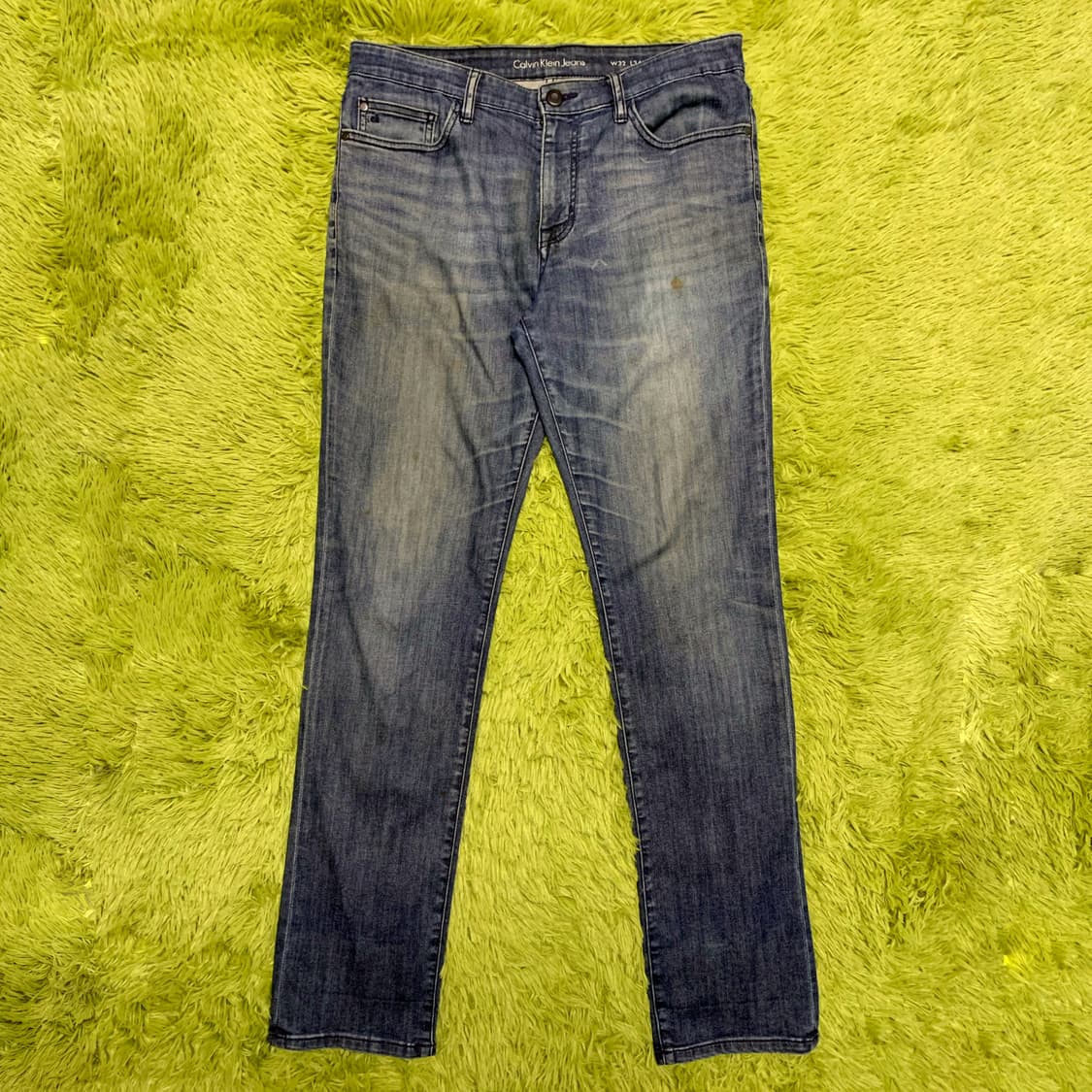 [36] 캘빈 클라인 슬림 스트레이트핏 데님팬츠 상품이미지3
