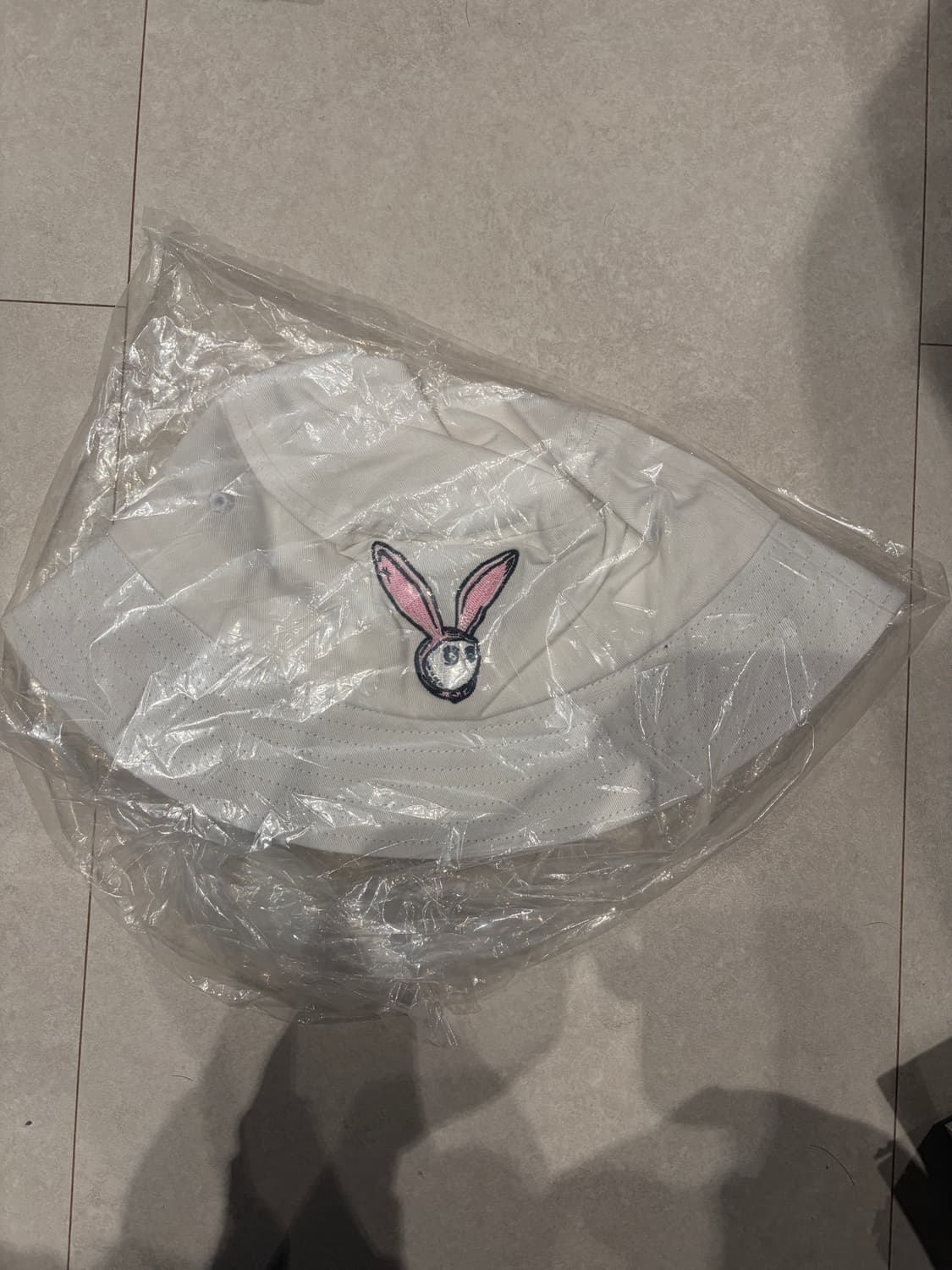 [정품]말본 래빗 버킷햇 흰색 상품이미지1