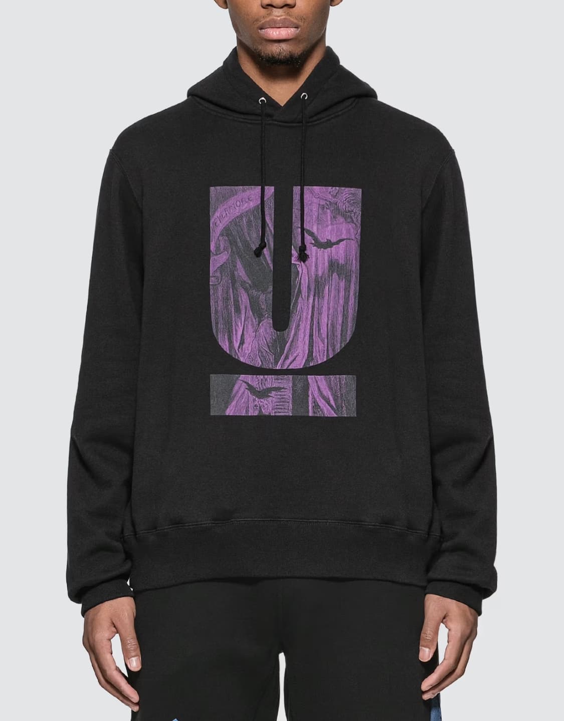 언더커버 후드 블랙 3 상품이미지1