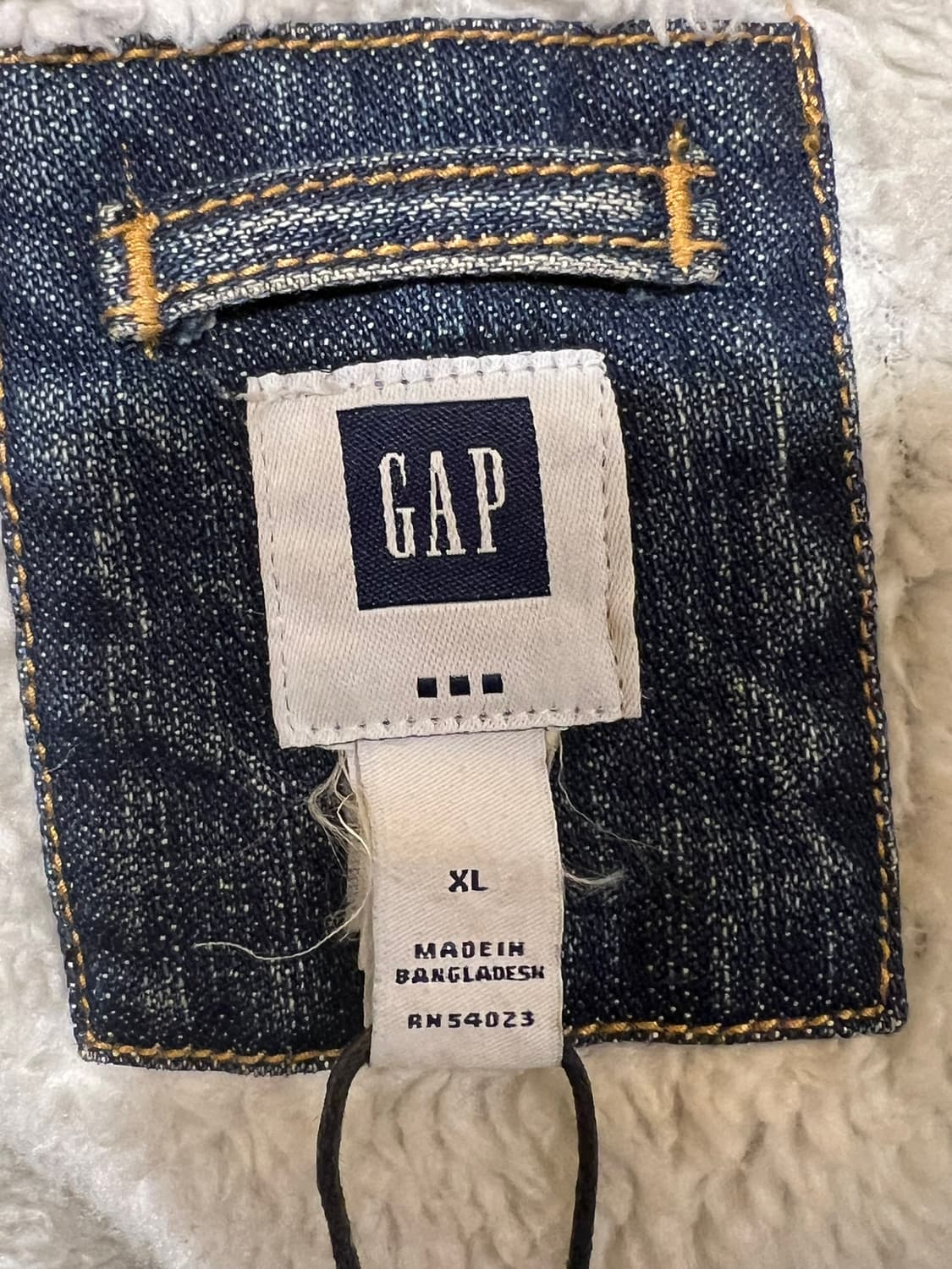 [XL] 갭 GAP 데님 트러커 쉐르파 자켓 상품이미지8