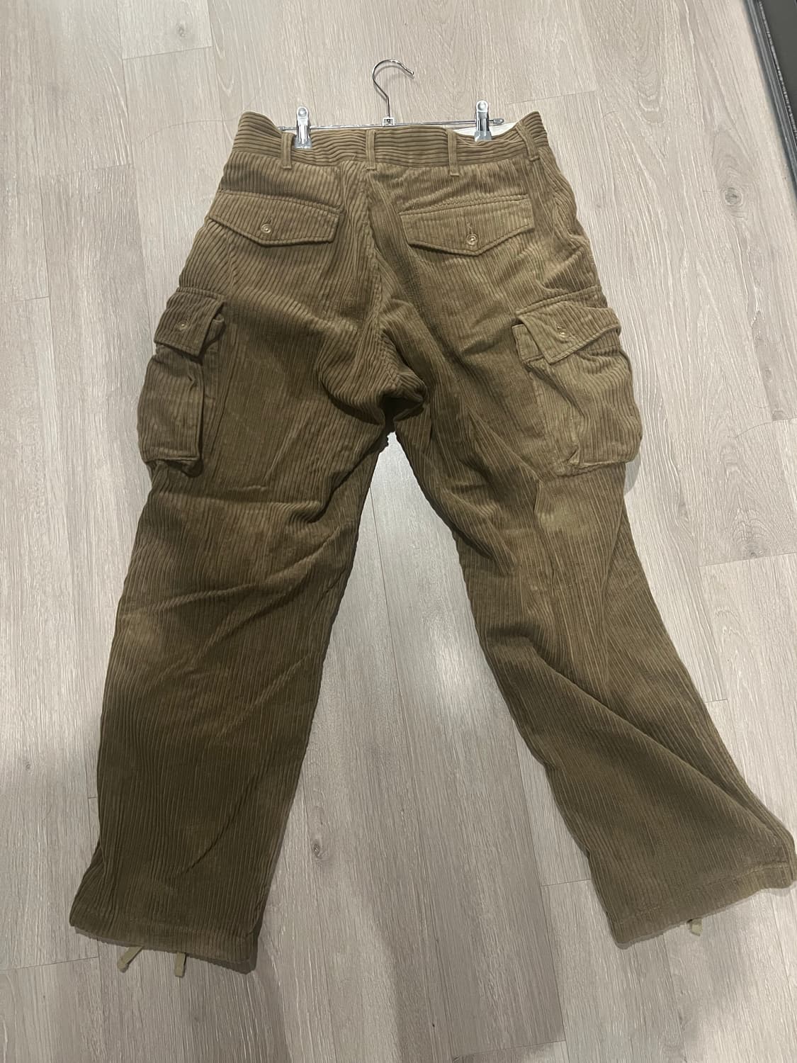 엔가 코듀로이 FA팬츠 카키 S (31~32) 상품이미지3