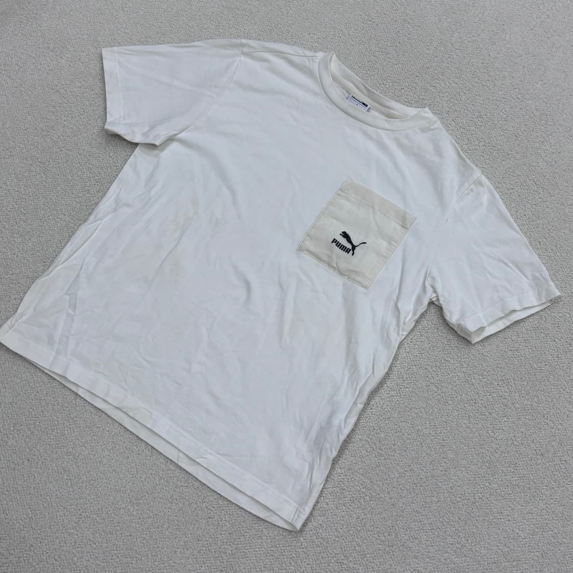 S 푸마 유틸리티 포켓 반소매 티셔츠 0325E 상품이미지1