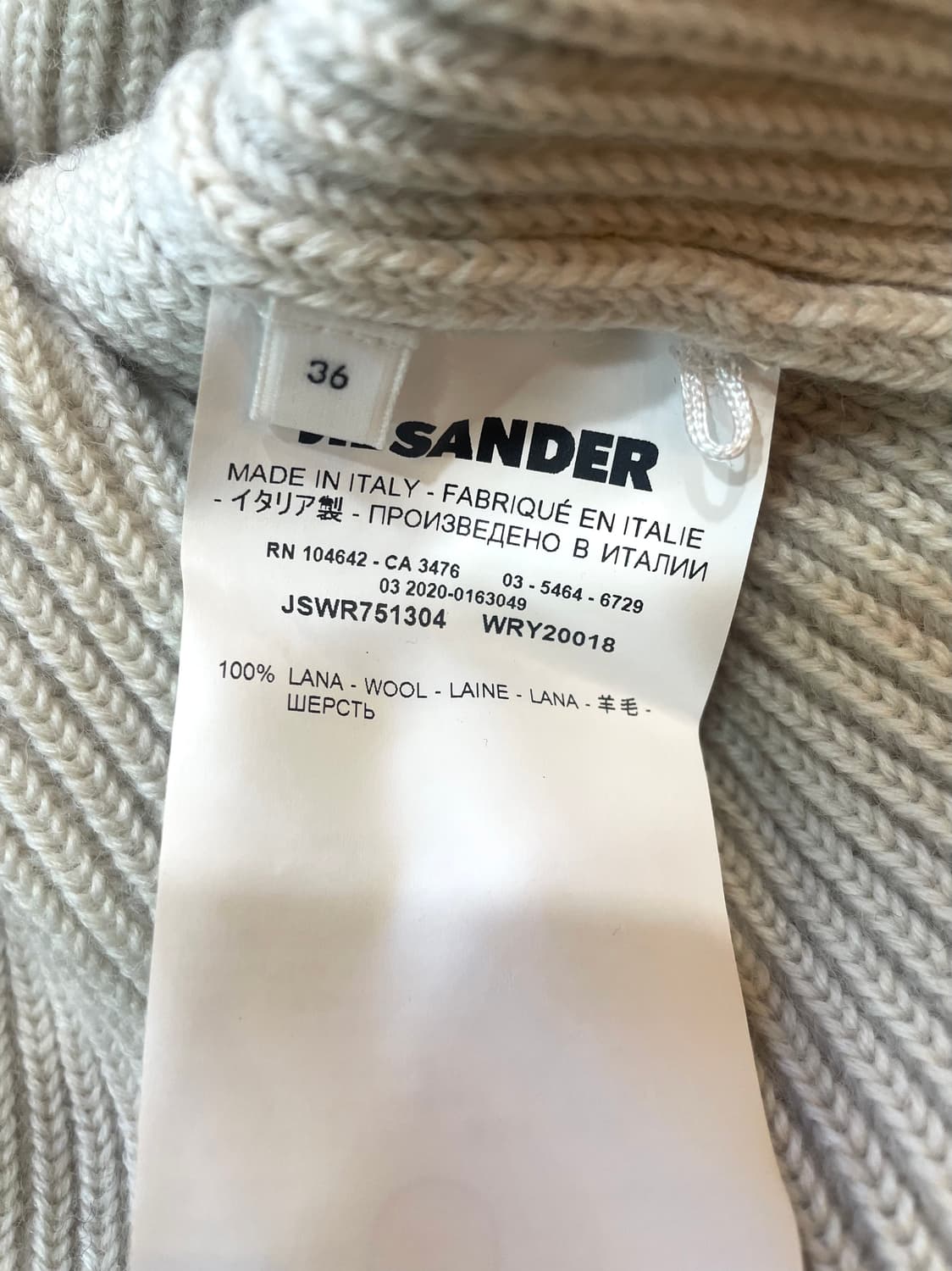 Jil Sander 질샌더  니트 베스트 55~66 상품이미지7
