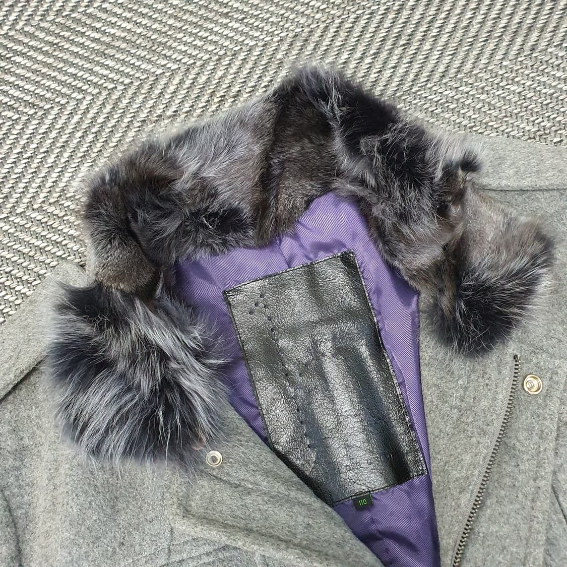 헤지스 울 하프 코트 남자110 상품이미지2