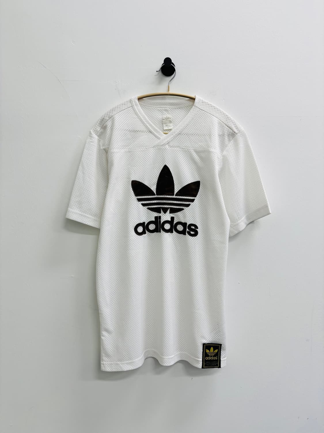 아디다스(adidas) 트레포일 빅 로고 메쉬 져지 티셔츠 상품이미지1